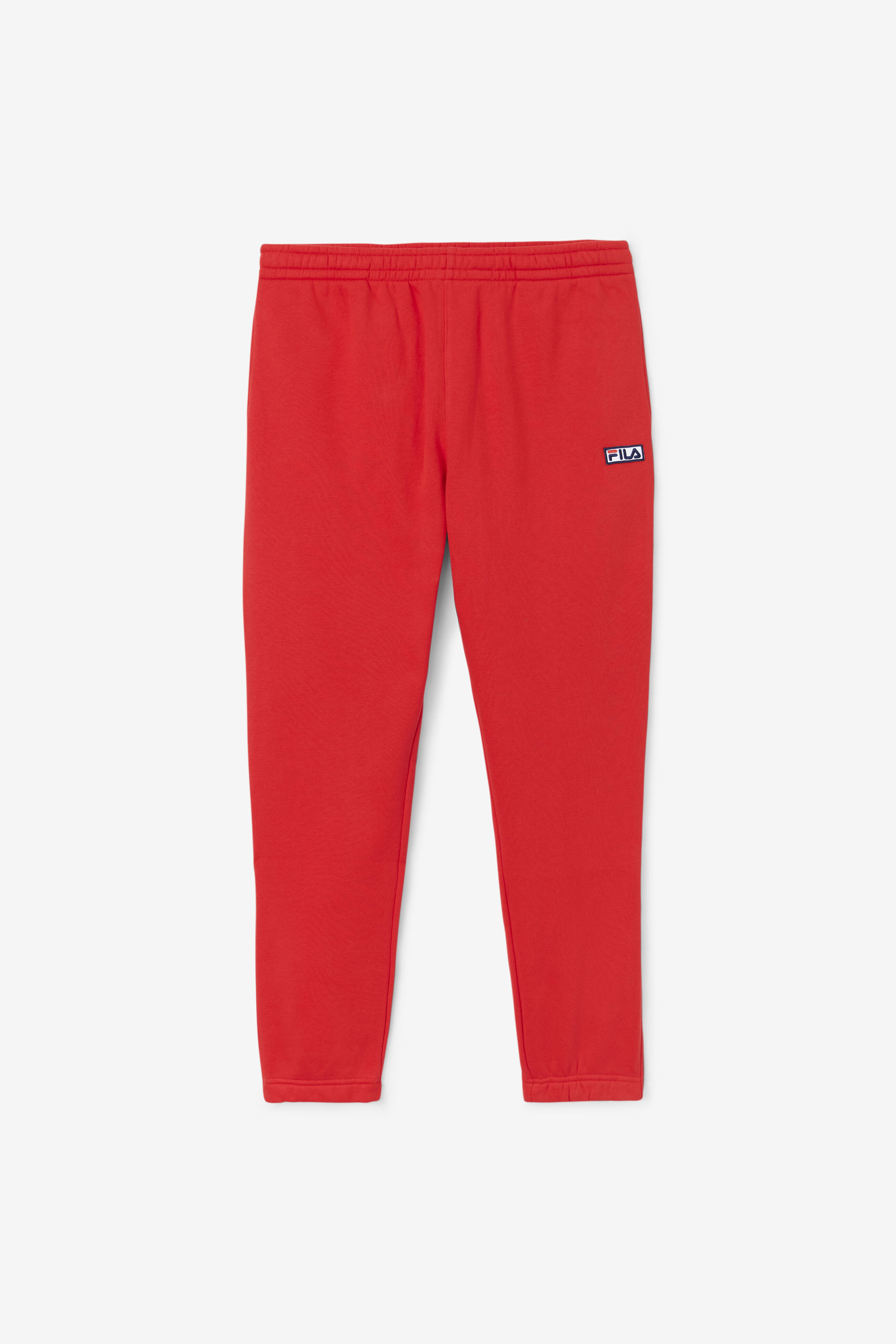 Red fila sweatpants clearance