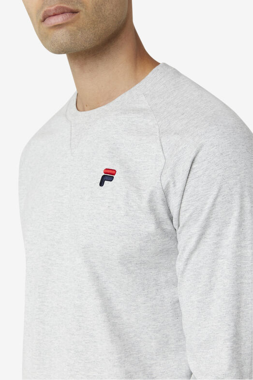 FLYNN LONG SLEEVE TEE/LTGREY/XXL