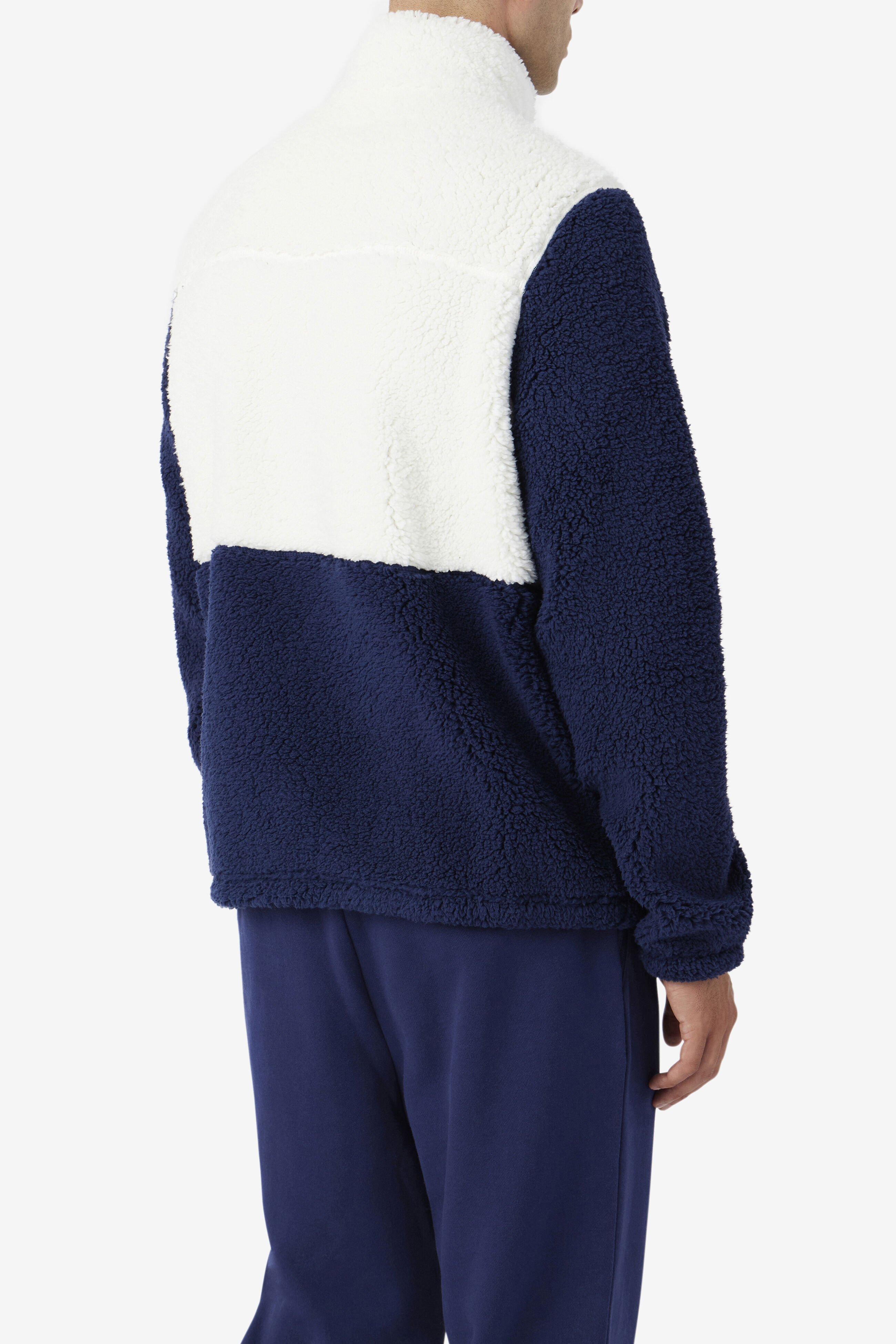 Ravi Sherpa Jacket Sweaters Outerwear Fila