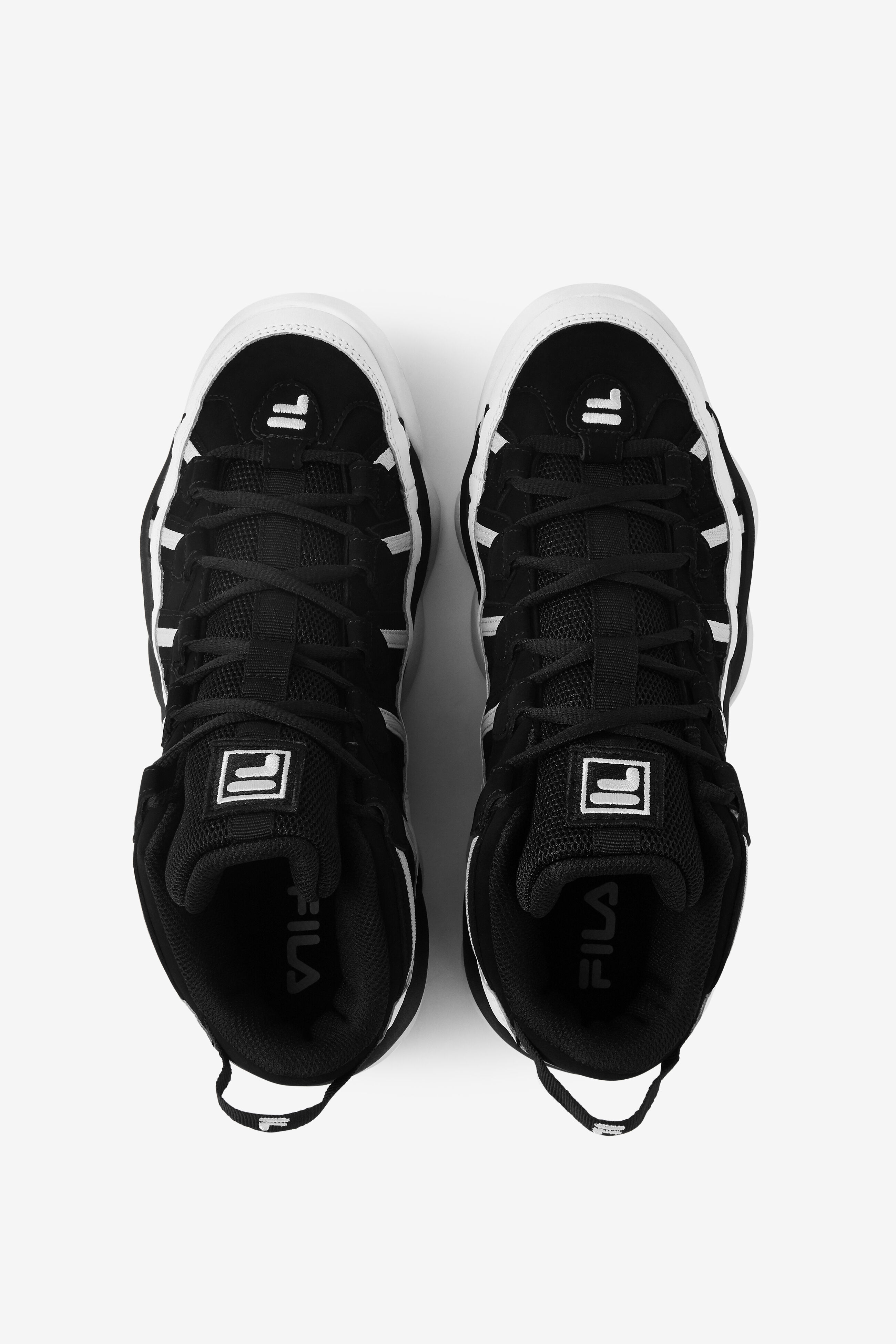 Men s Black Stackhouse Spaghetti Sneaker FILA