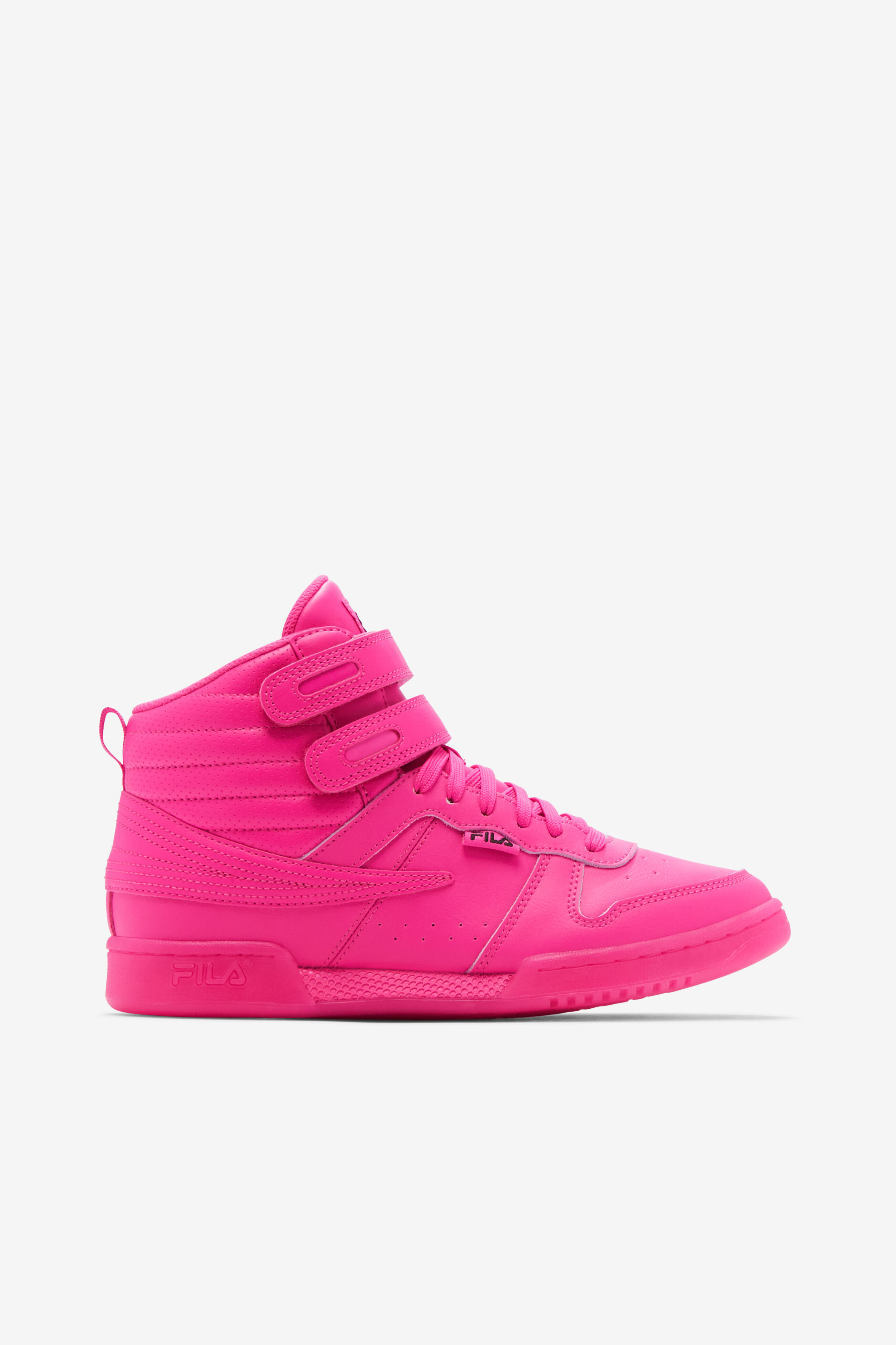 Fila pink high tops cheap