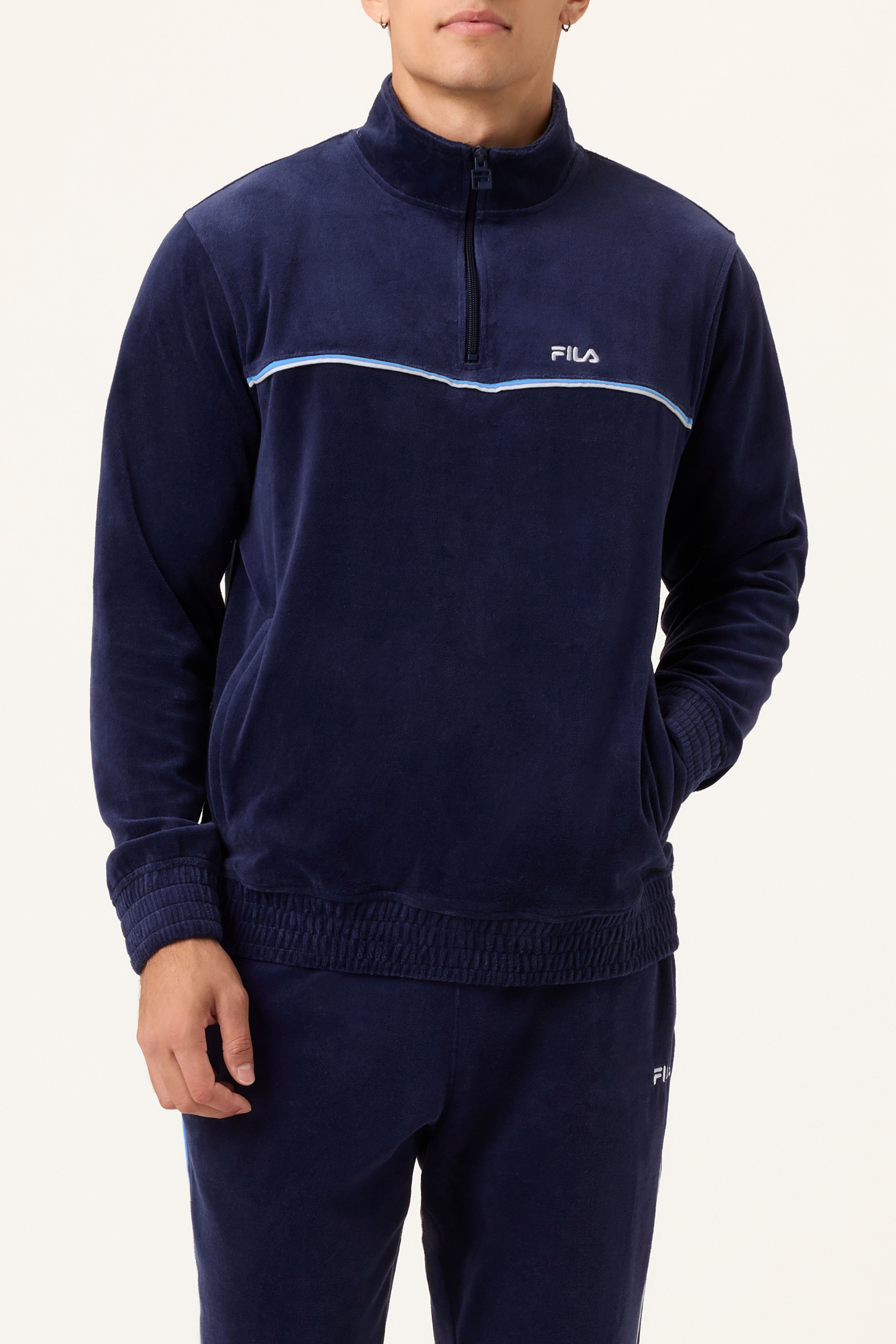 Velour Track Jacket