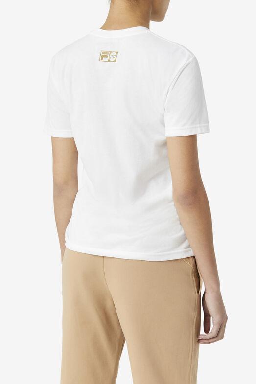 W CIAO BELLA TEE/WHITE/Large