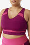 UPLIFT RACERBACK SPORTS BRA/MPRP/BPNK/5XLarge