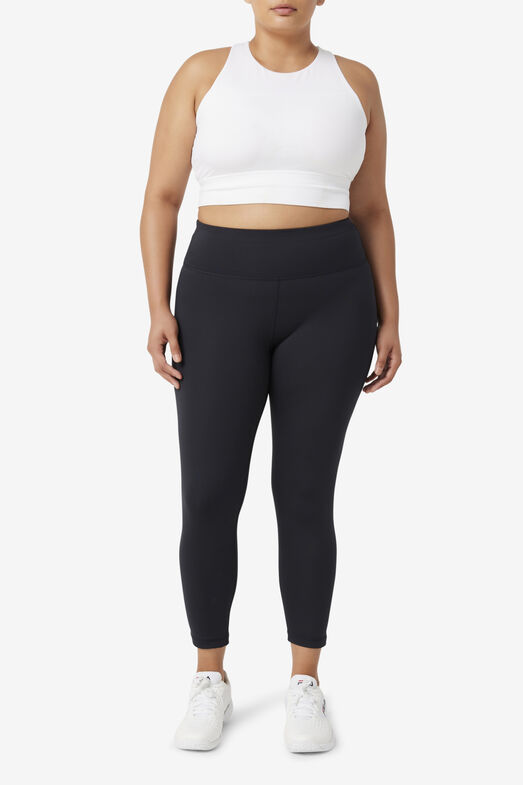 Forza Plus Size Sleek 7/8 High Waisted Working Leggings