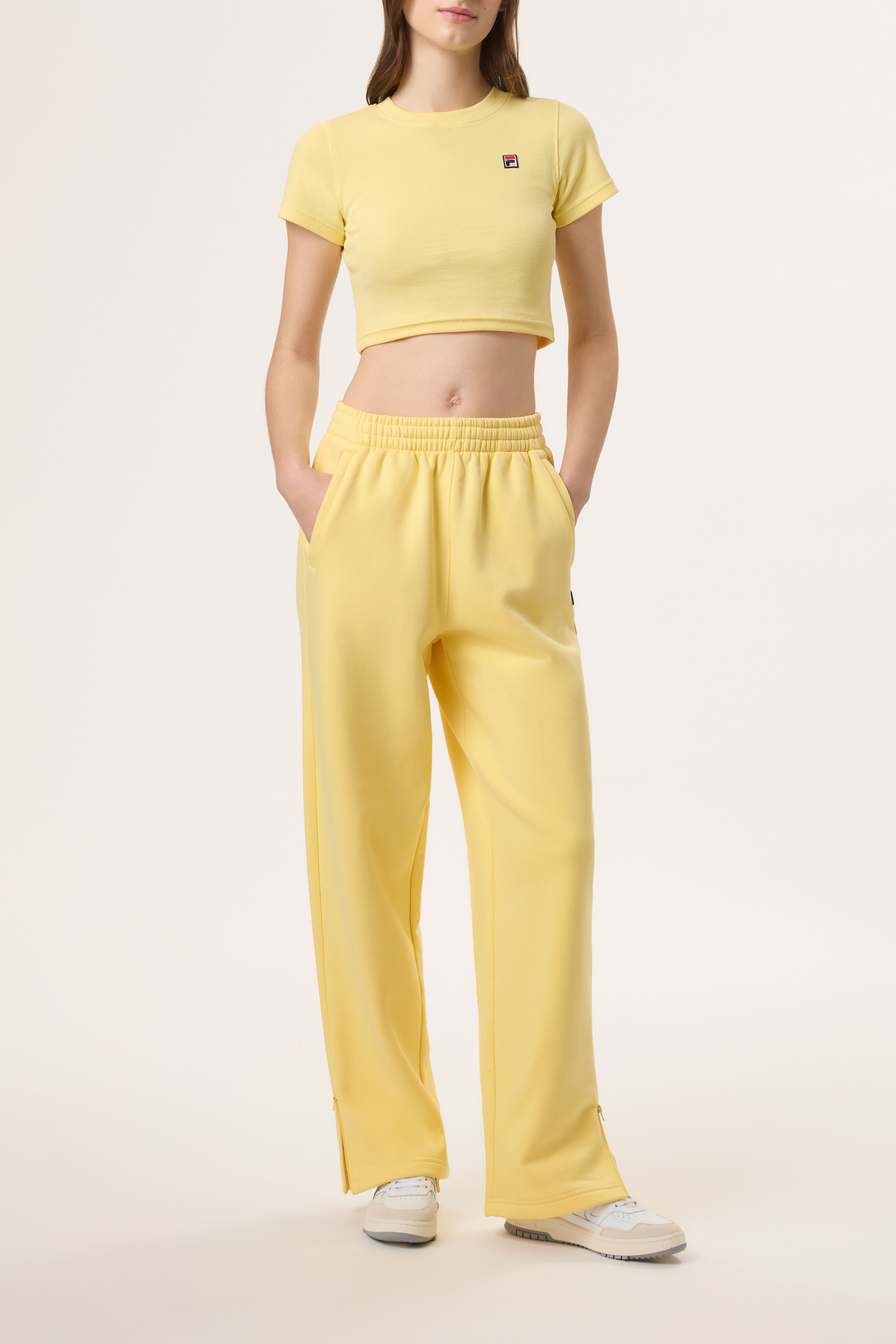 Fila X Hailey Cropped Baby Tee | Fila