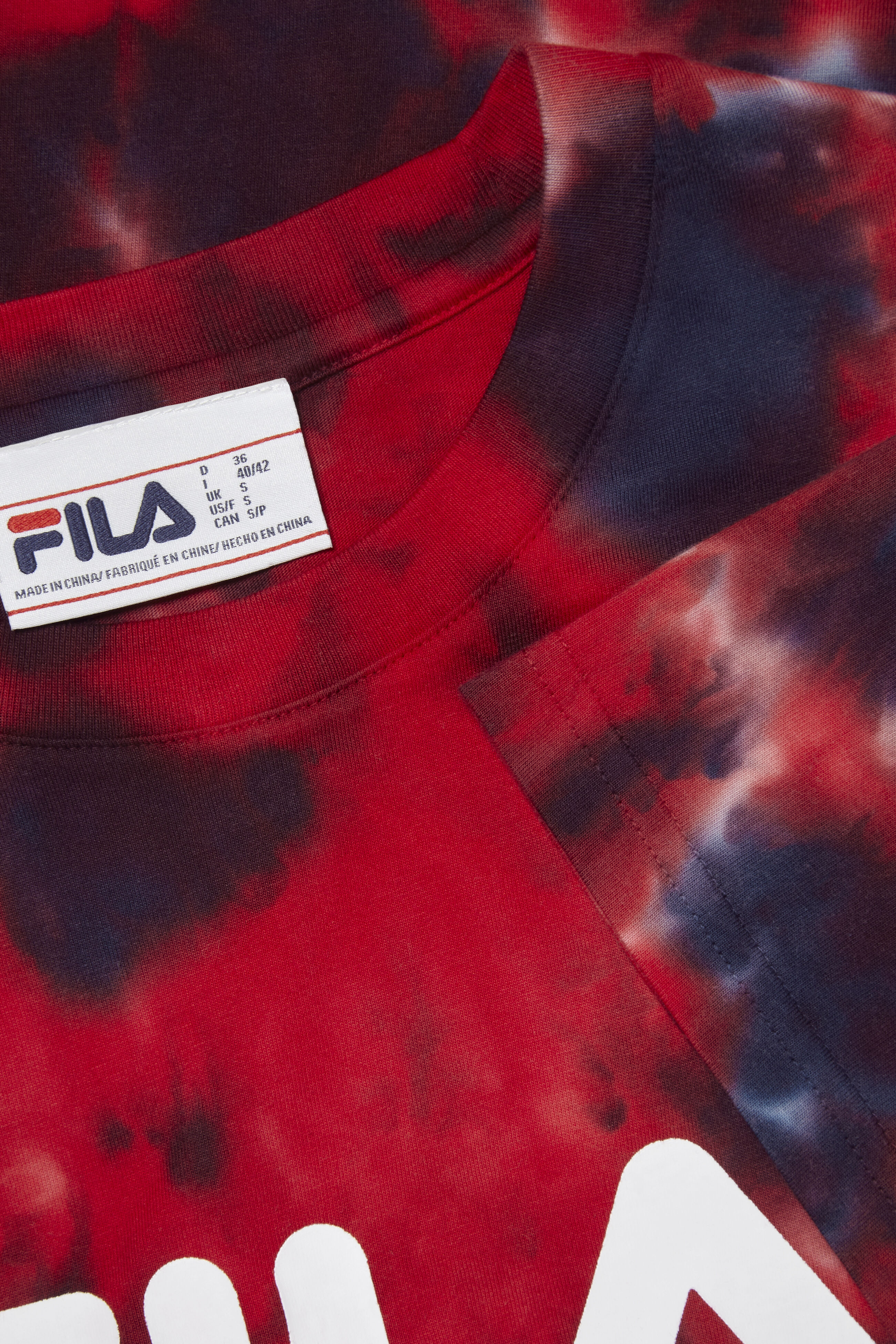Fila hannah tie dye tee shop