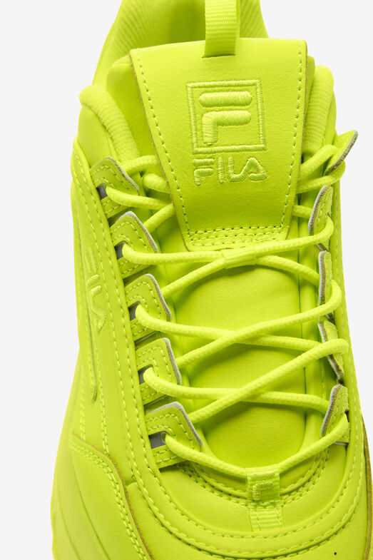 Fila Men's Disruptor Ii Premium White / Navy Gum Ankle-High Patent