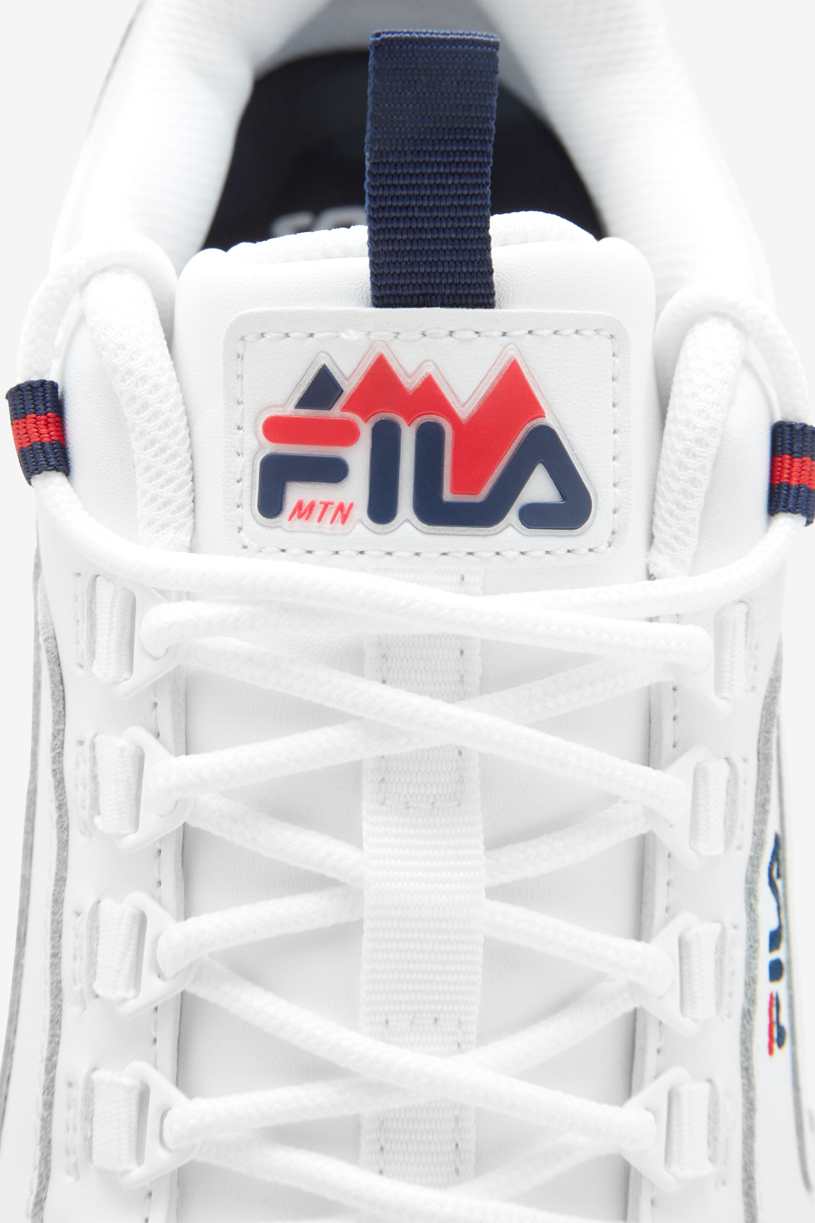Mens Oakmont White Leather Sneakers FILA