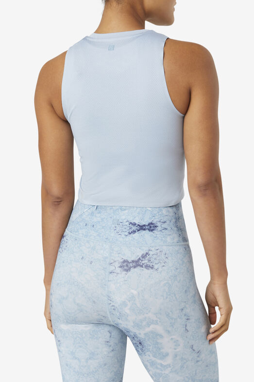 UPLIFT ATHLETIC CROP TOP/BLUFG/BLK/Extra Small