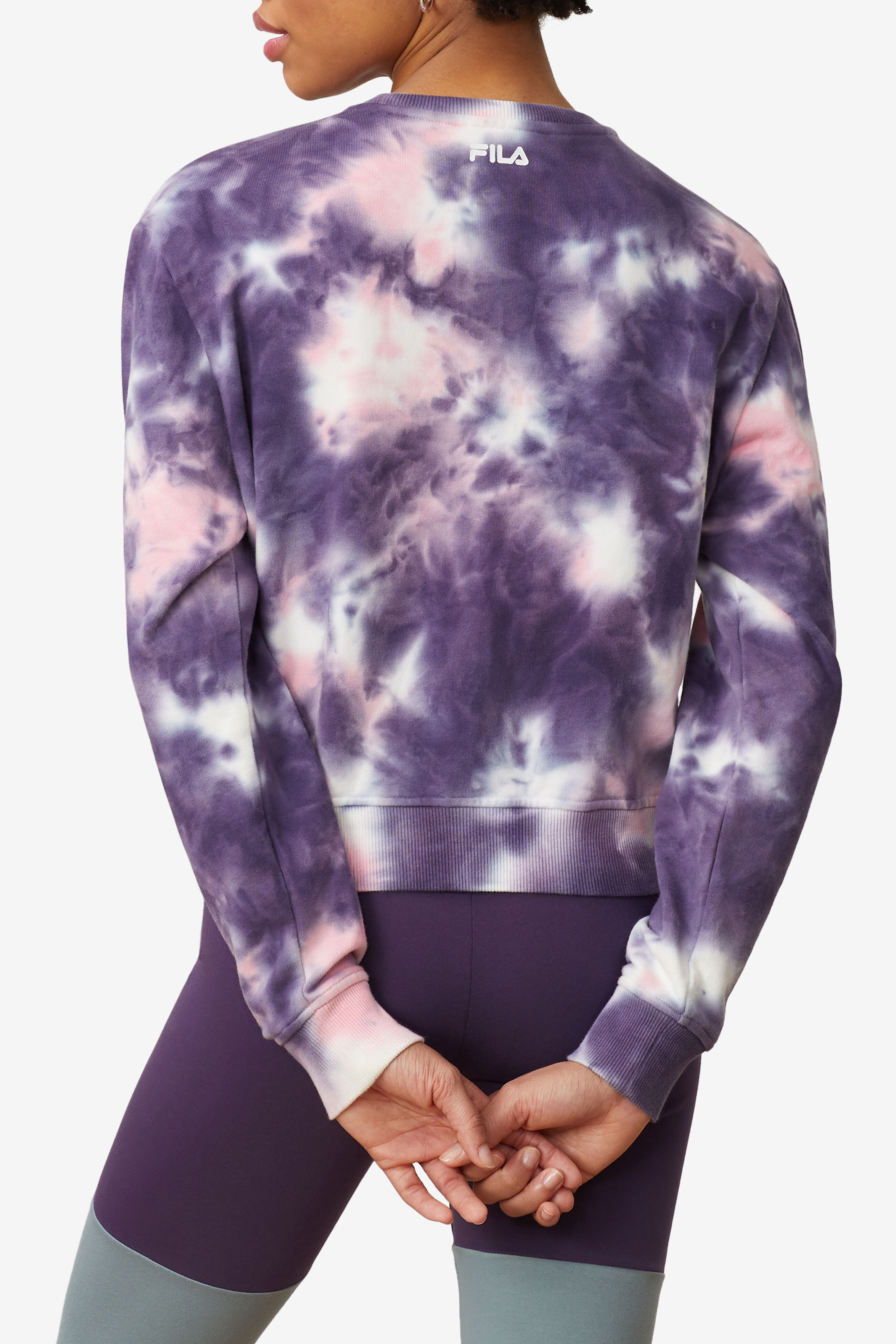 Fila ashley tie dye sweatshirt new arrivals