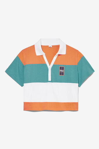 FILA X DVRX CROPPED SS POLO