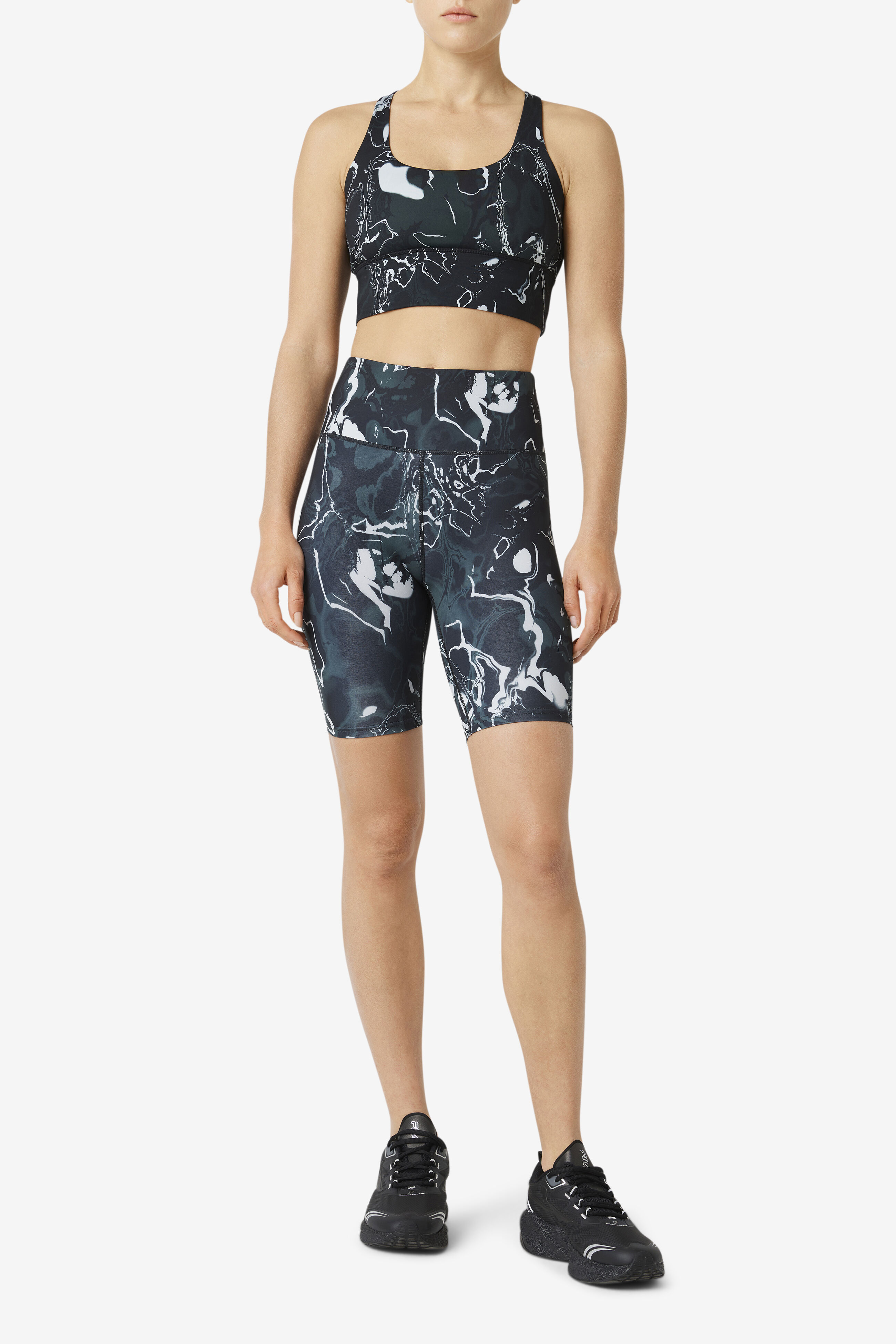 Forza High Waisted Biker Shorts Fila