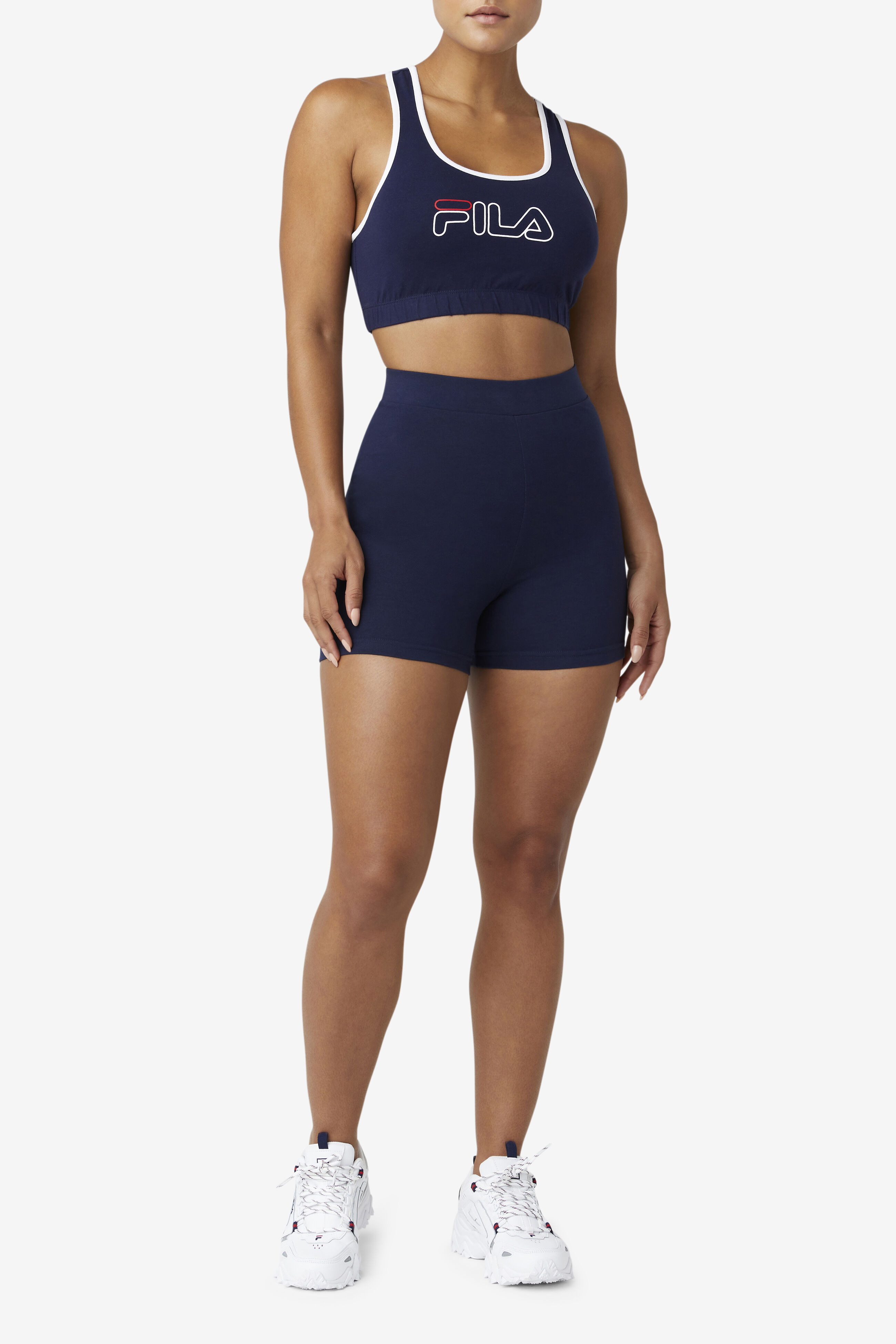 Fila beatriz high waist hotsell bike shorts