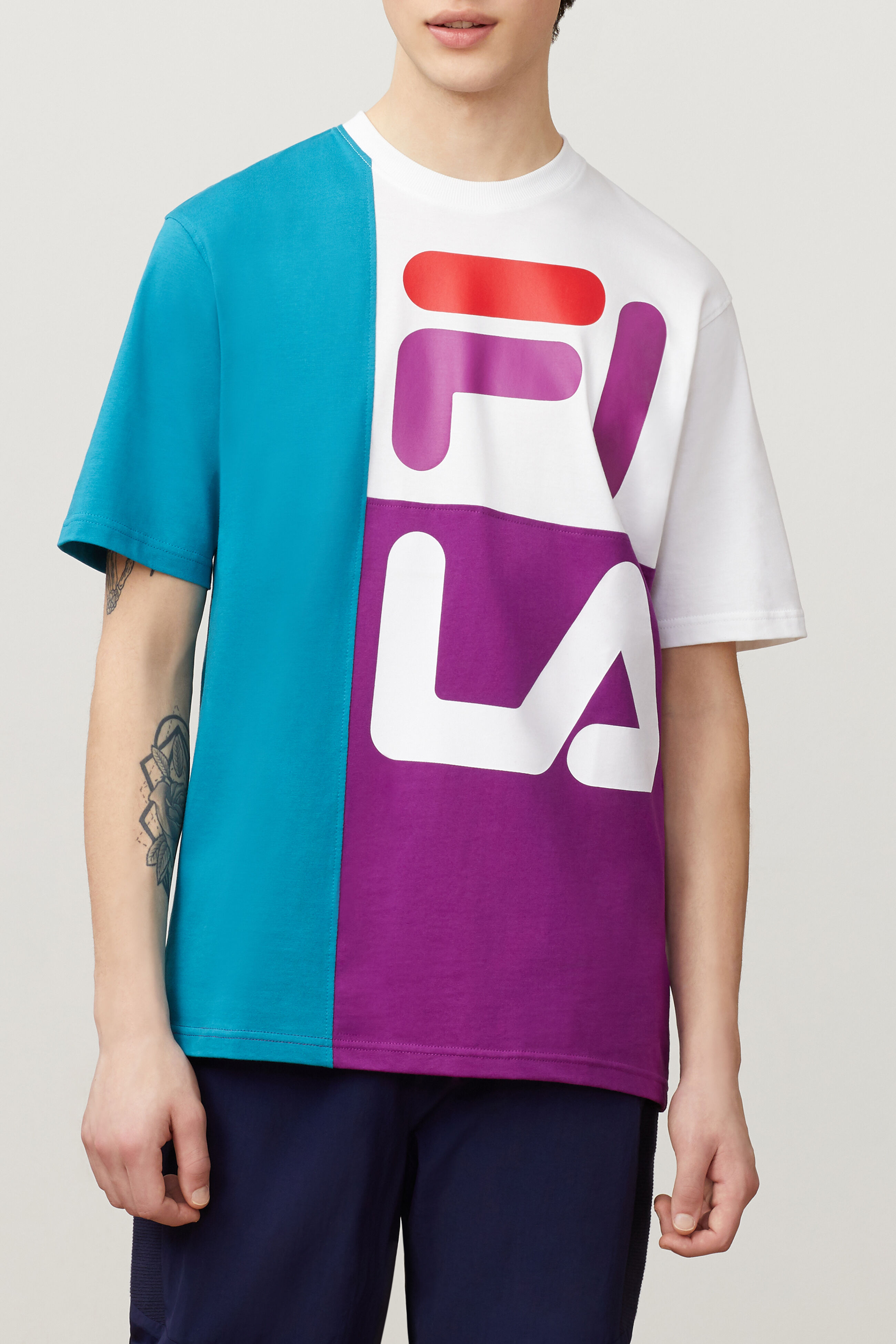 Fila tri hotsell color tee
