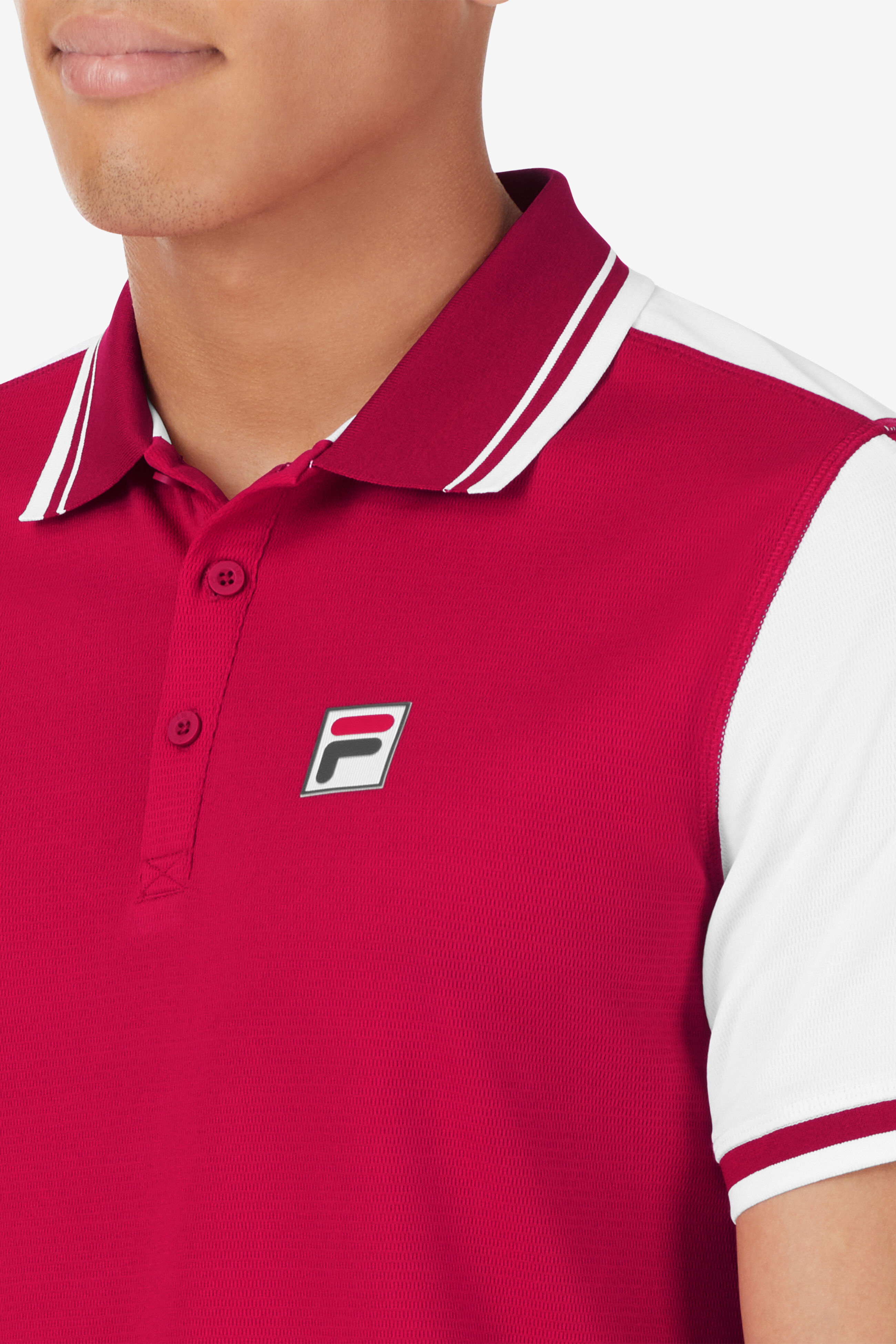 La Finale Men s Short Sleeve Polo Shirt Fila