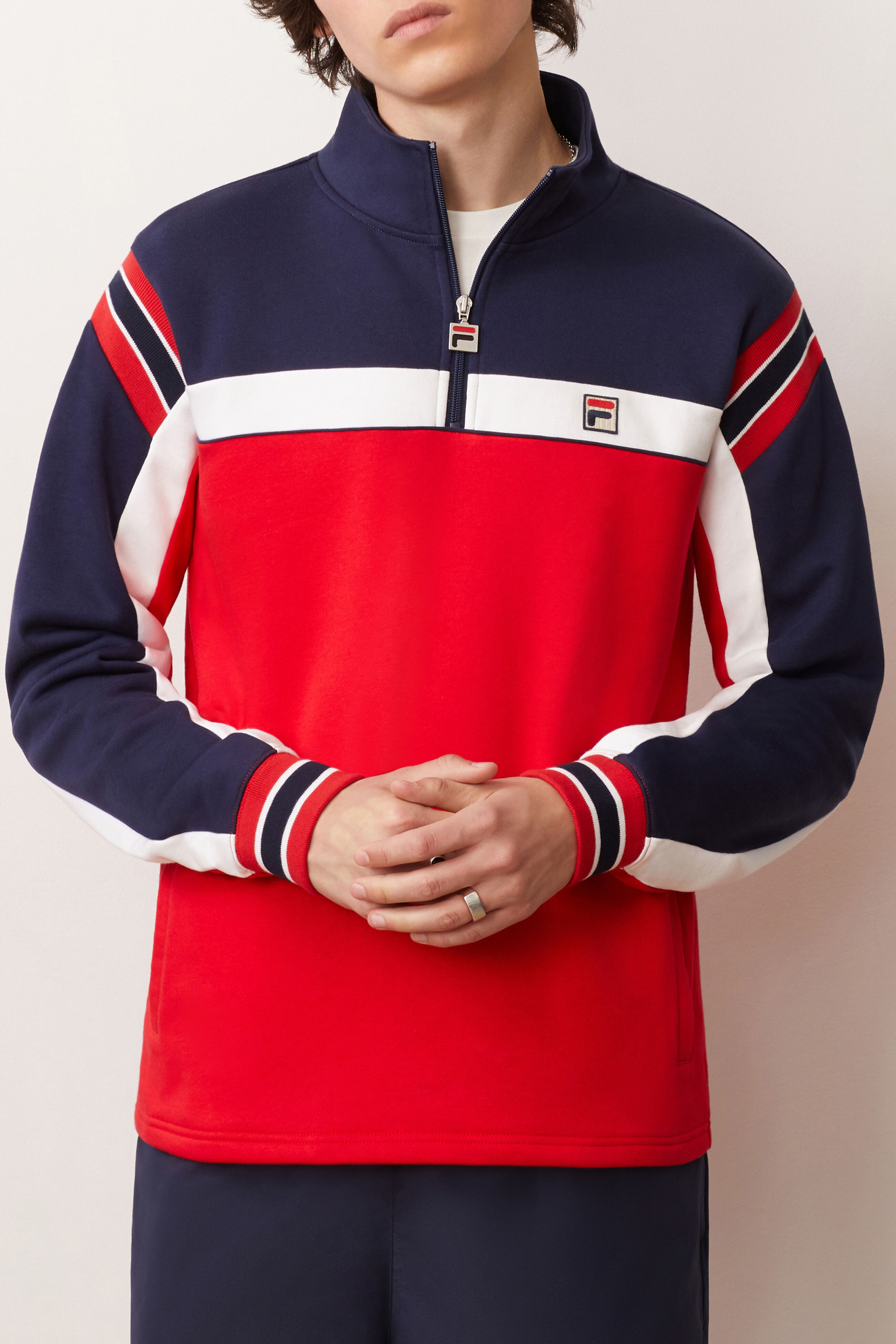 Haakon 1 2 Zip Sweaters Outerwear Fila