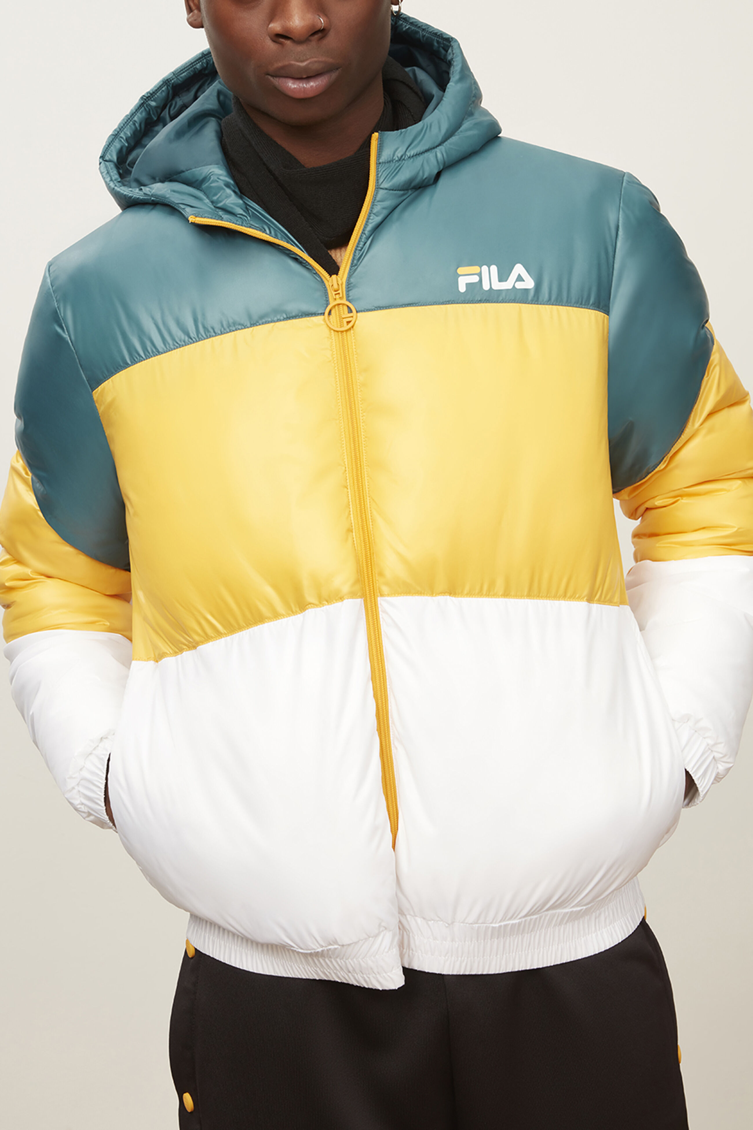 Fila sweatsuit yellow clearance
