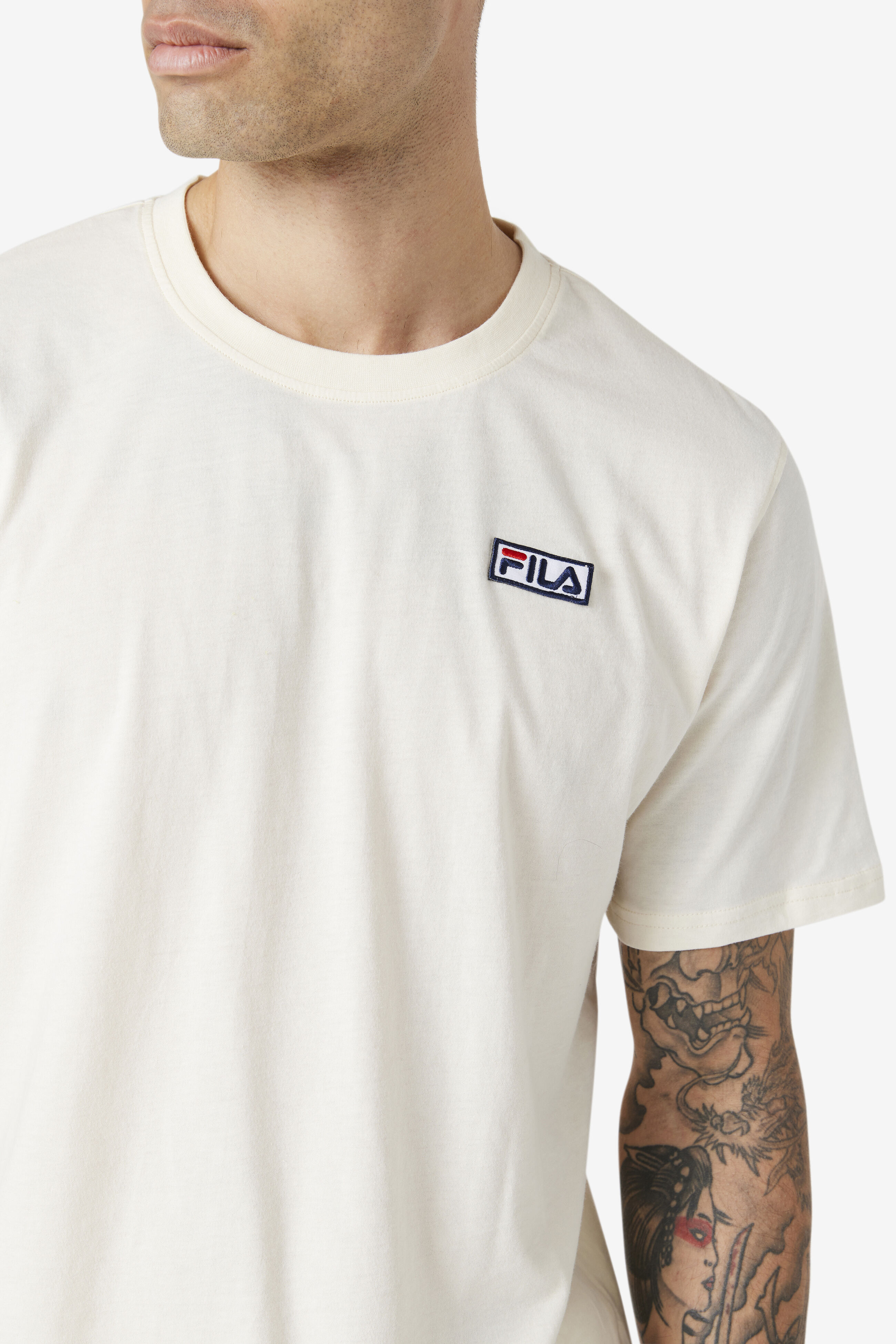 Men s Skylar Short Sleeve Cotton Tee Shirt Fila