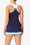 110 YEAR RACERBACK TANK/NAVY/WHT/MARN/Large