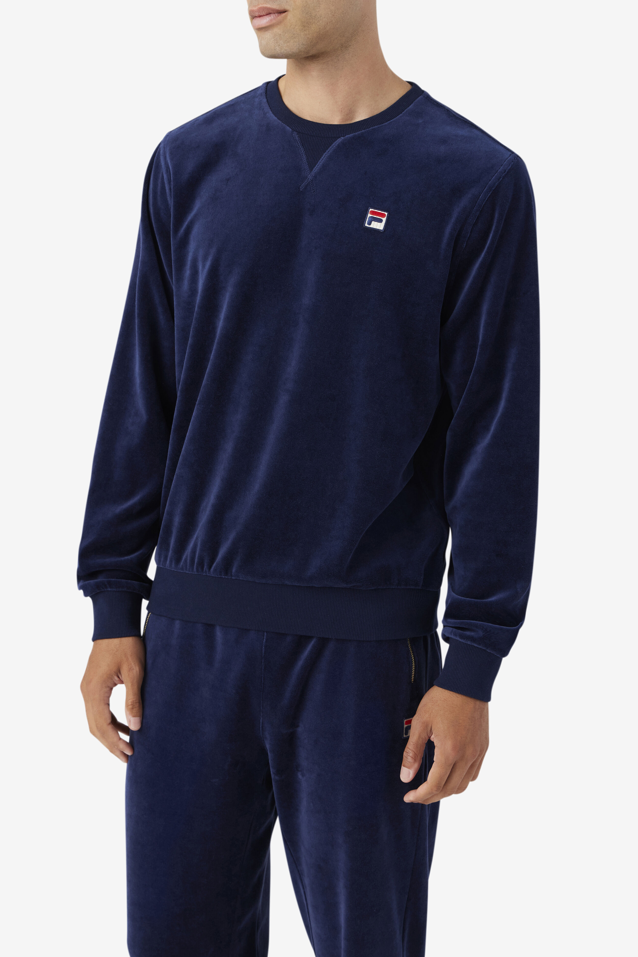Fila velour sweatshirt hotsell