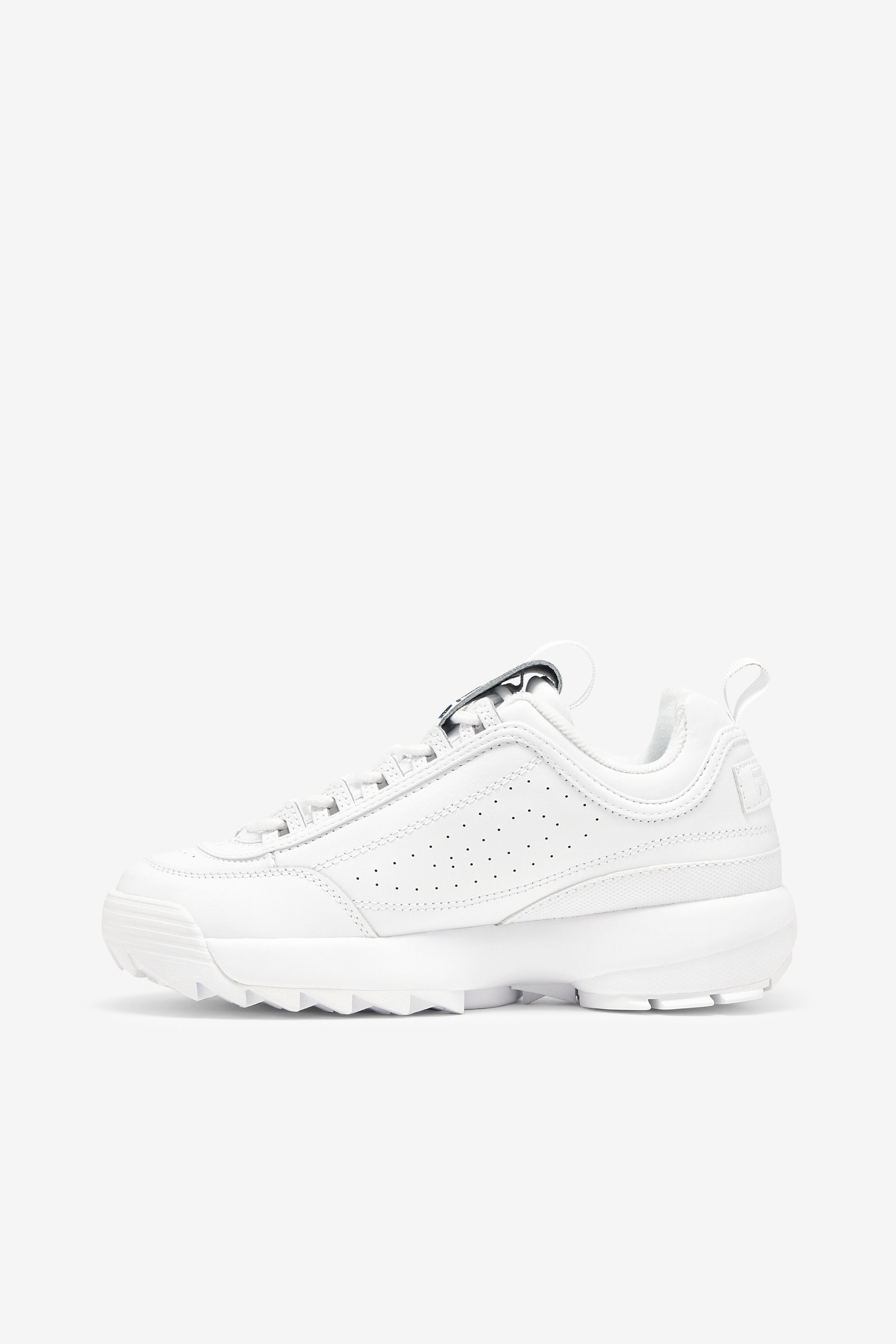 Women's Disruptor 2 White Embroidered Sneaker | Fila