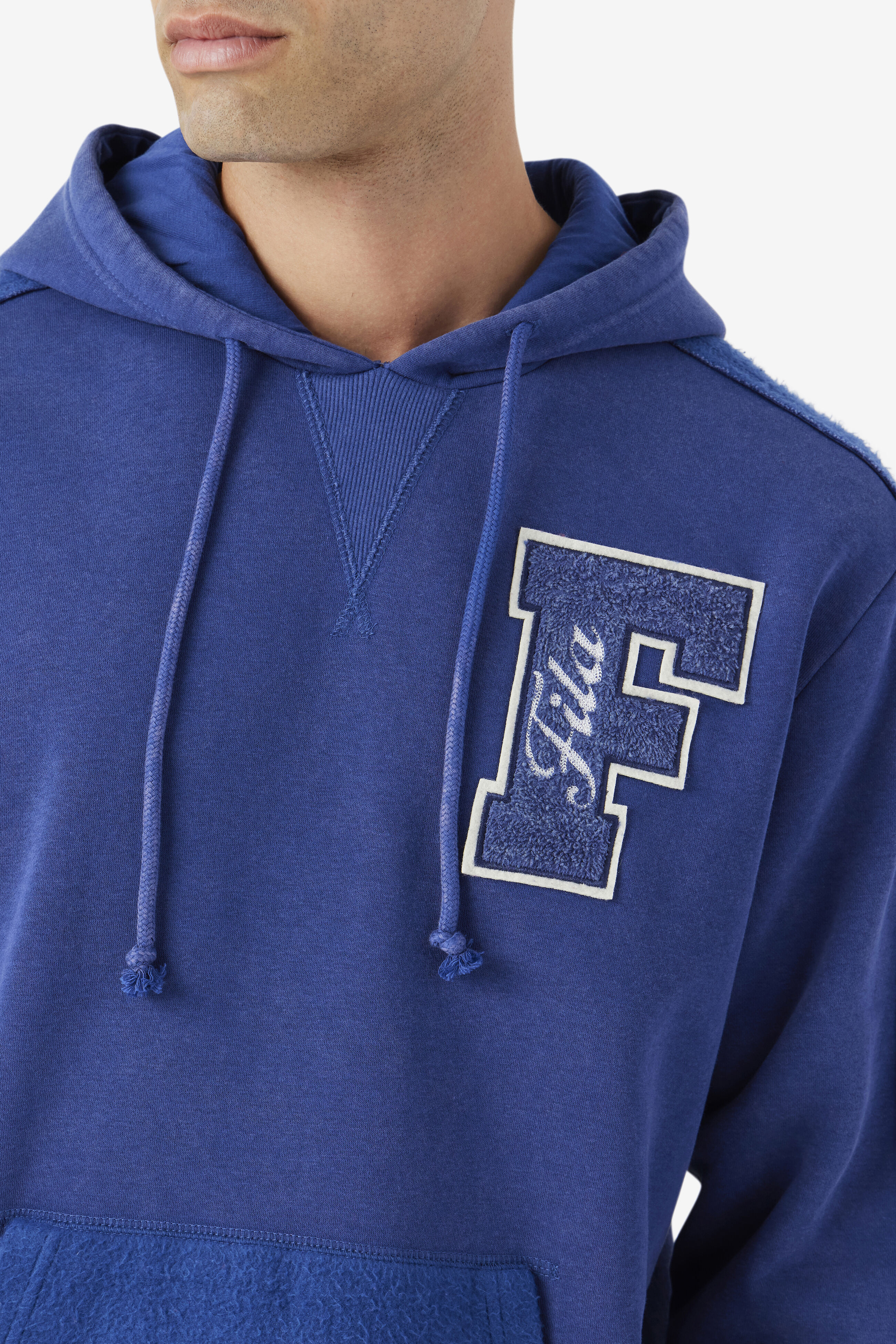 Blue fila clearance hoodie