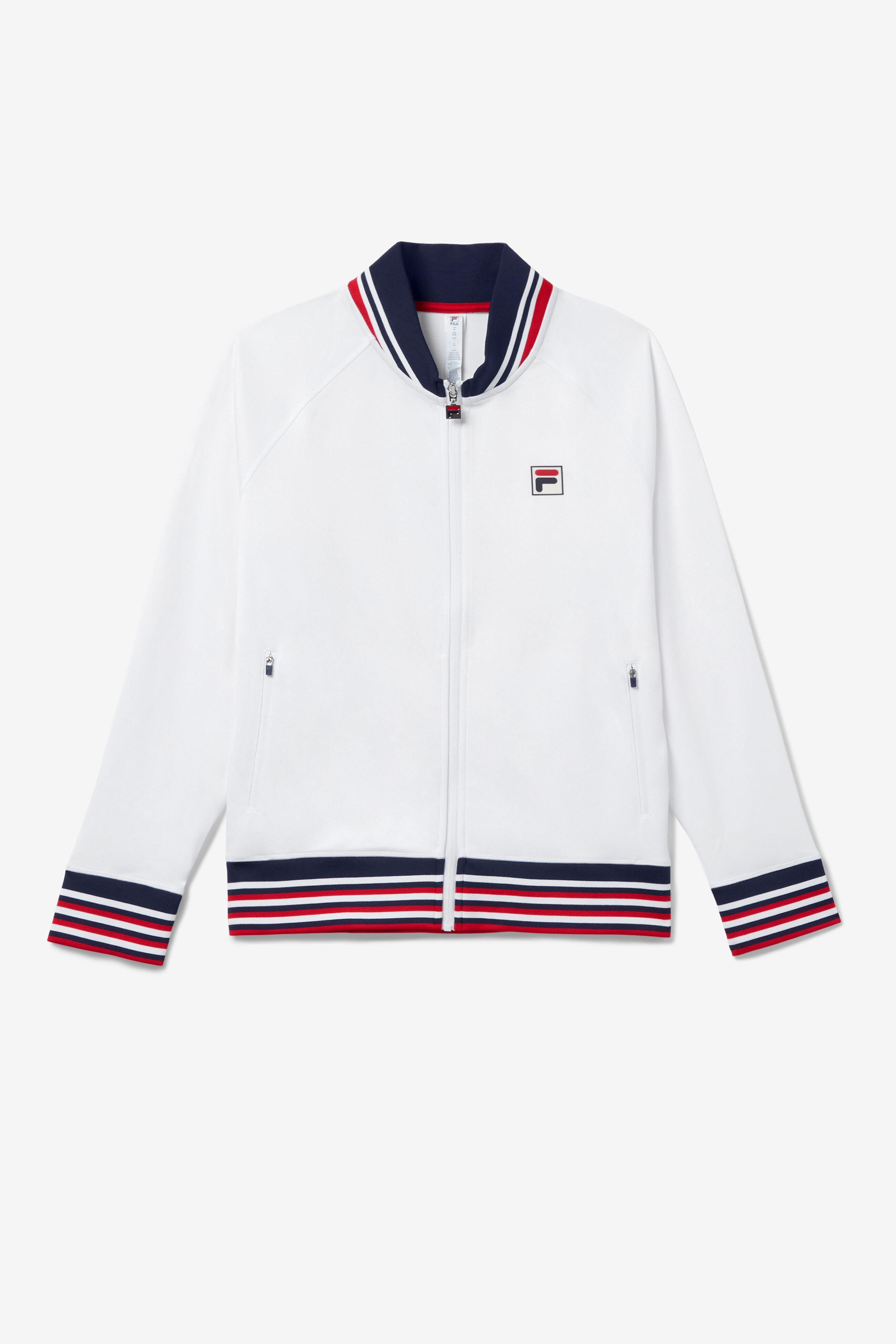 Heritage White Track Jacket Fila