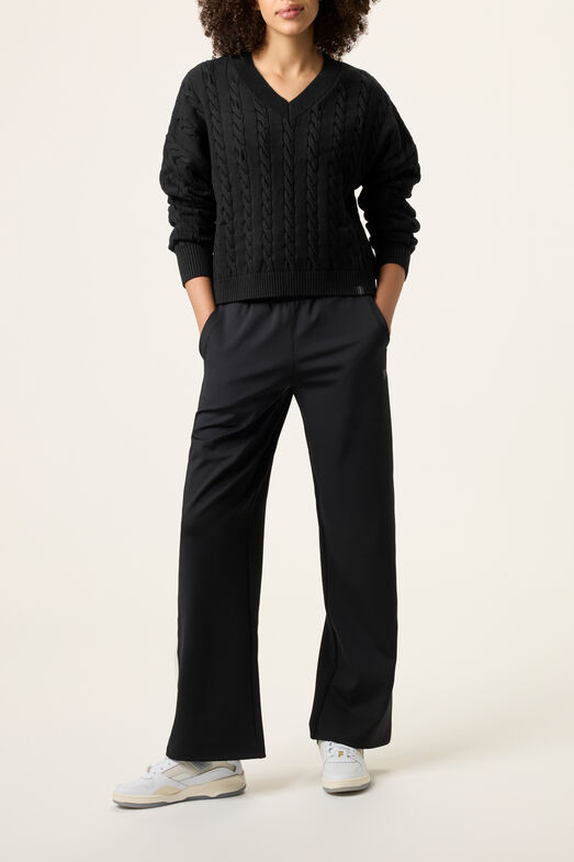 BASELINE CHNKY V-NECK SWEATER