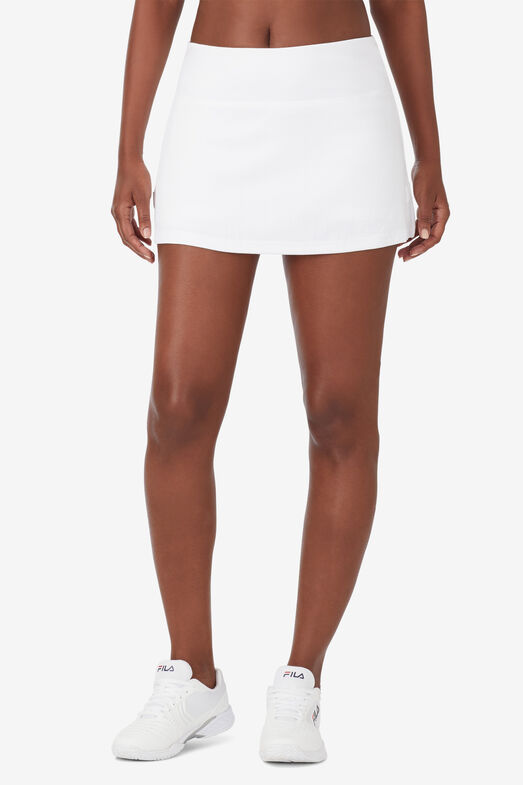 WHITE LINE SKORT