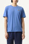 SCALLOP HEM HEATHER CREW