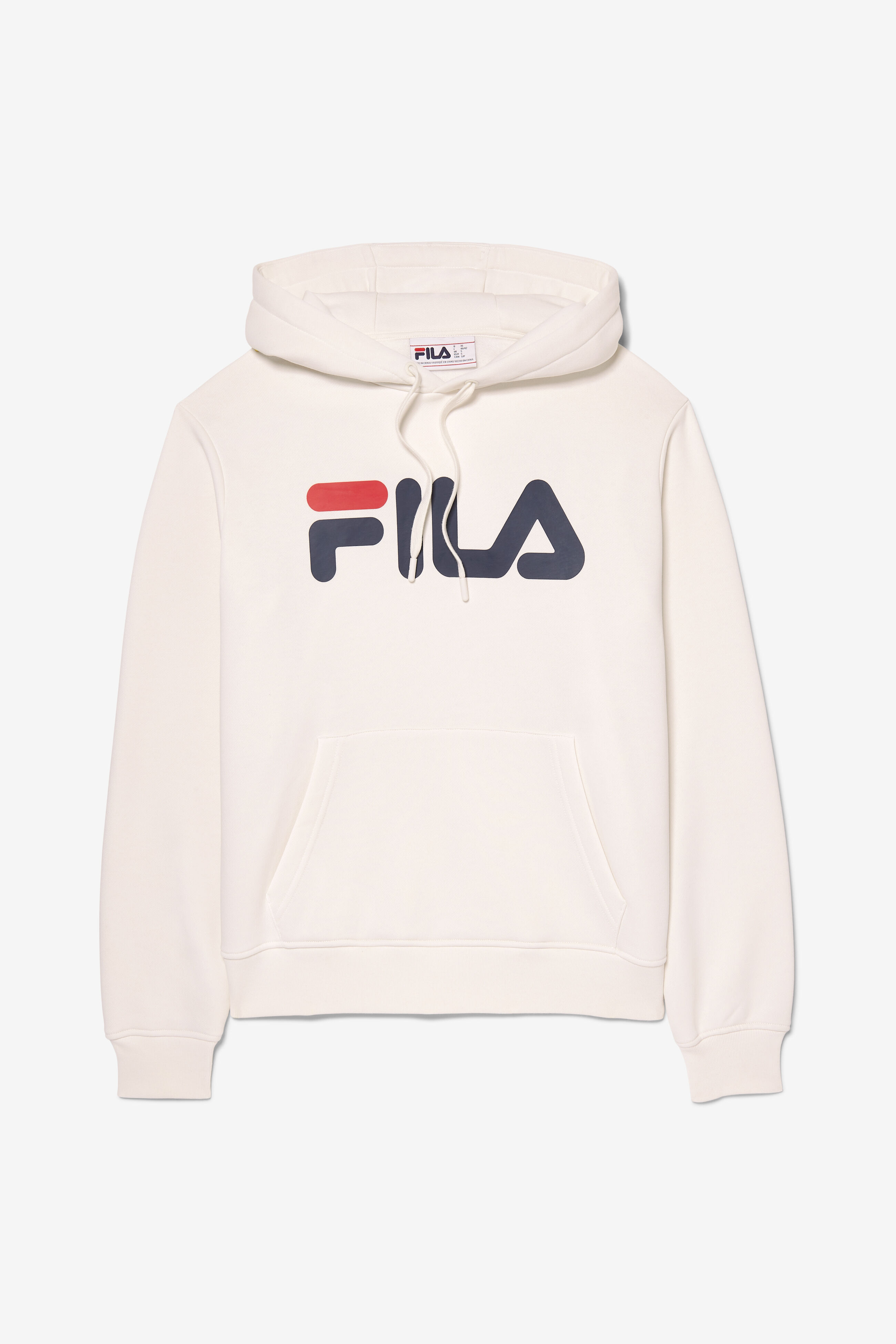 White fila hoodie women's outlet