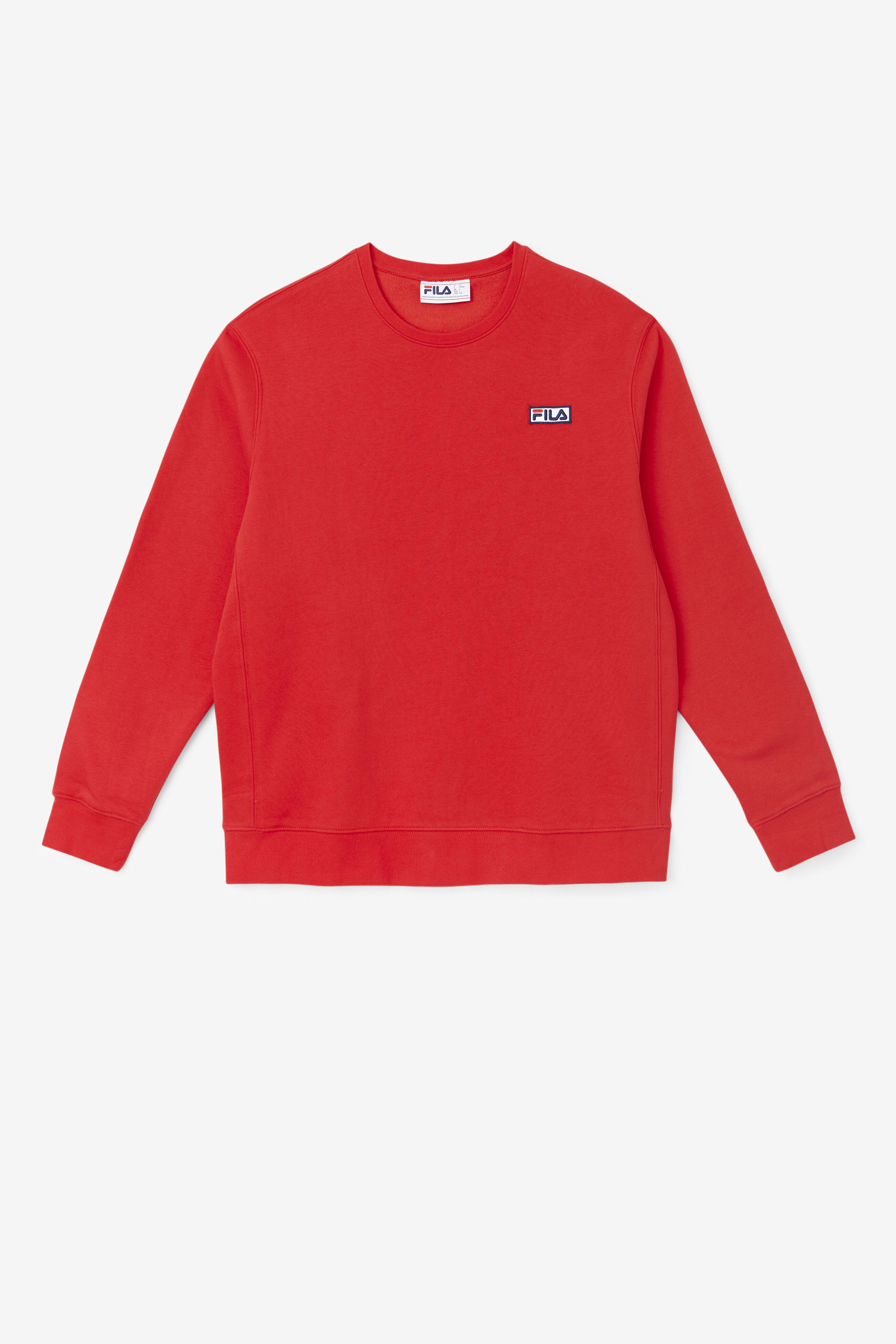 Red shop fila sweatshirt