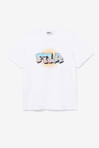 BRECKIN TEE/WHITE/Large