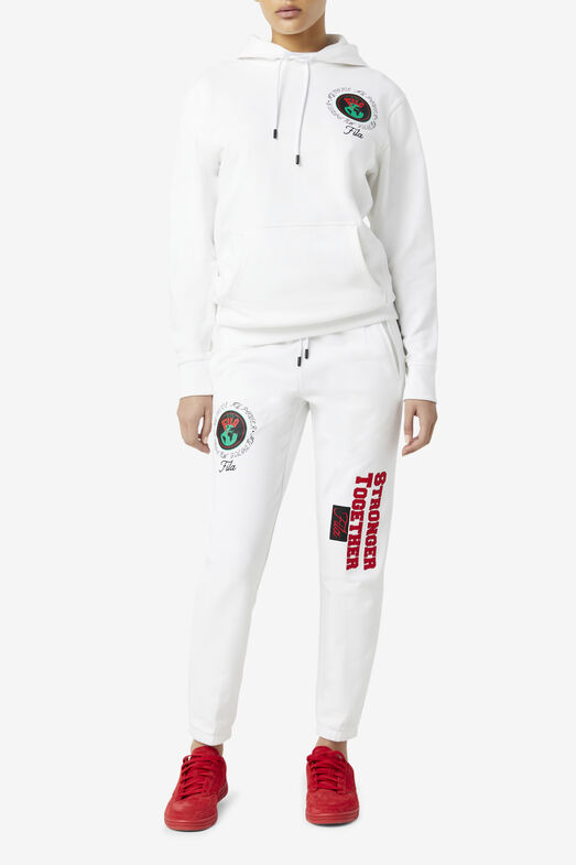 HUNT HOODIE/WHITE/Extra Small