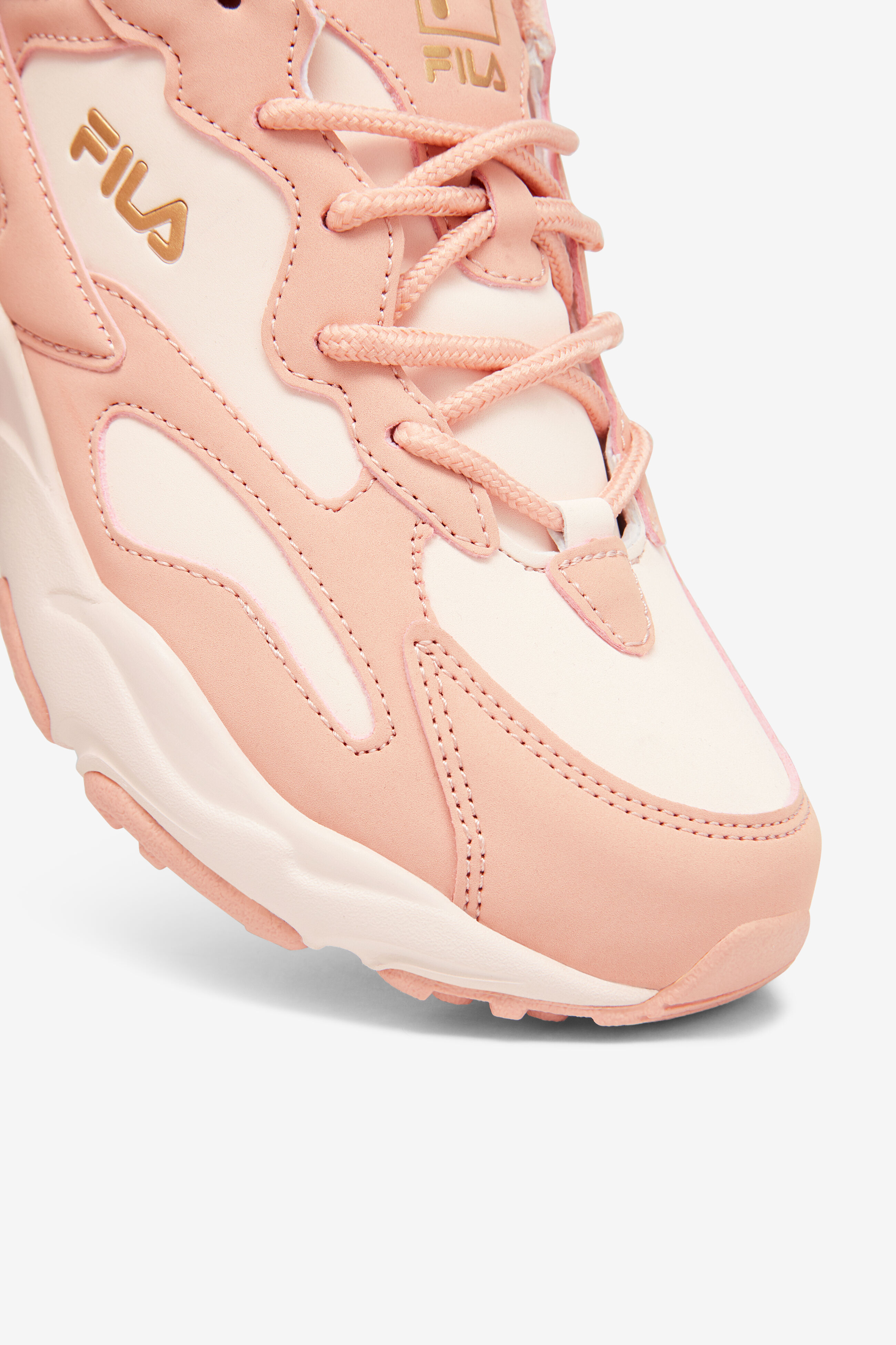 fila ray tracer suede patchwork sneakers