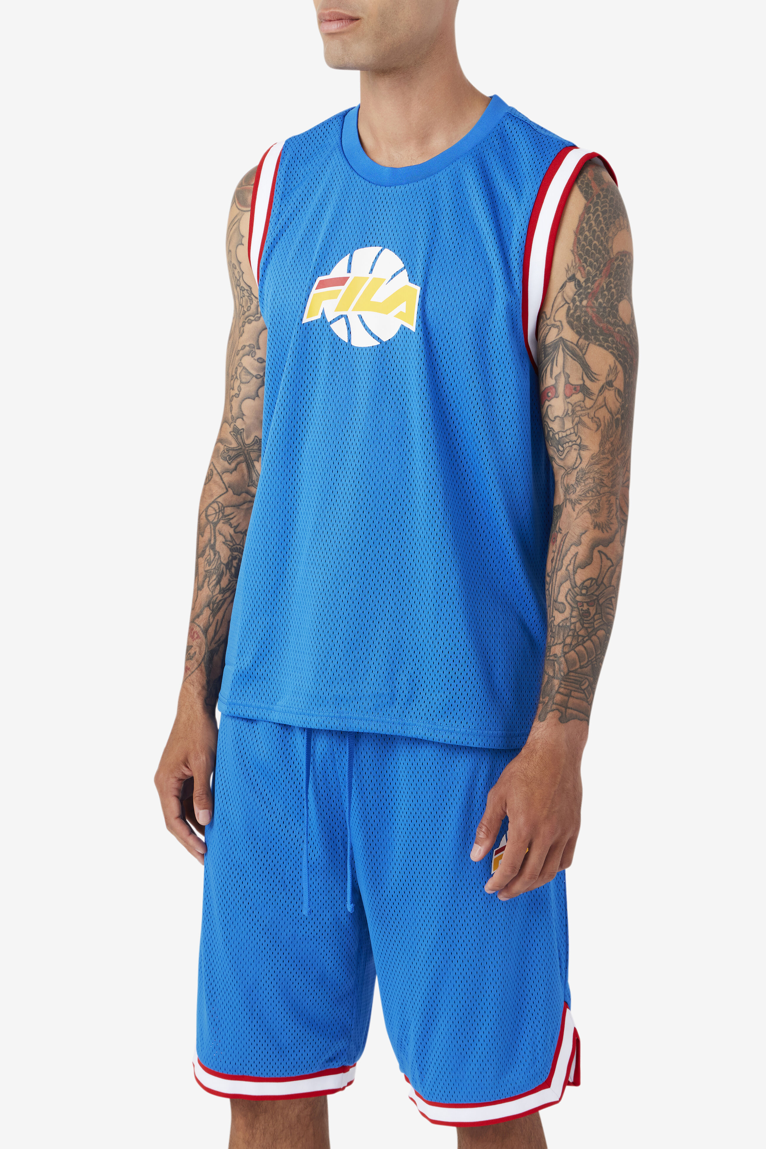 Fila basketball jersey store