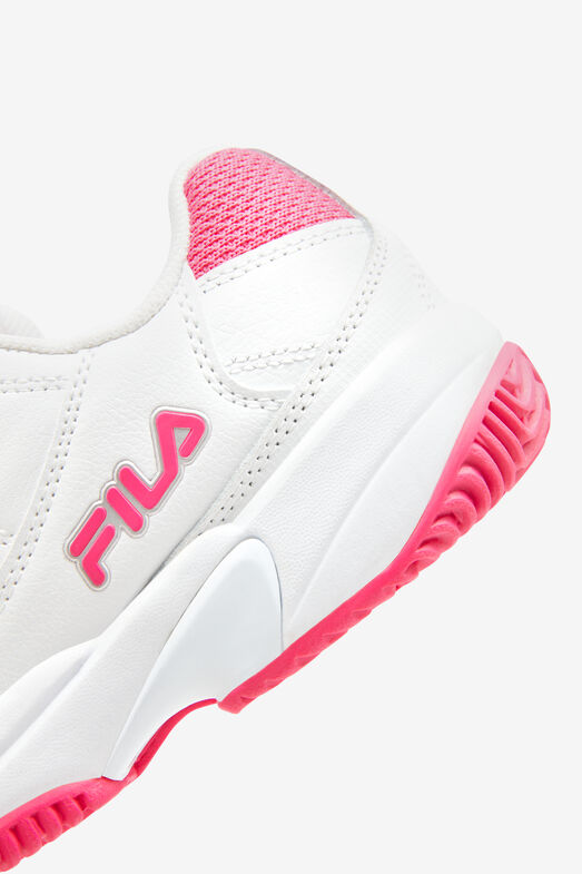 Fila Volley Burst Womens Pickleball Shoe - White/Scuba Blue