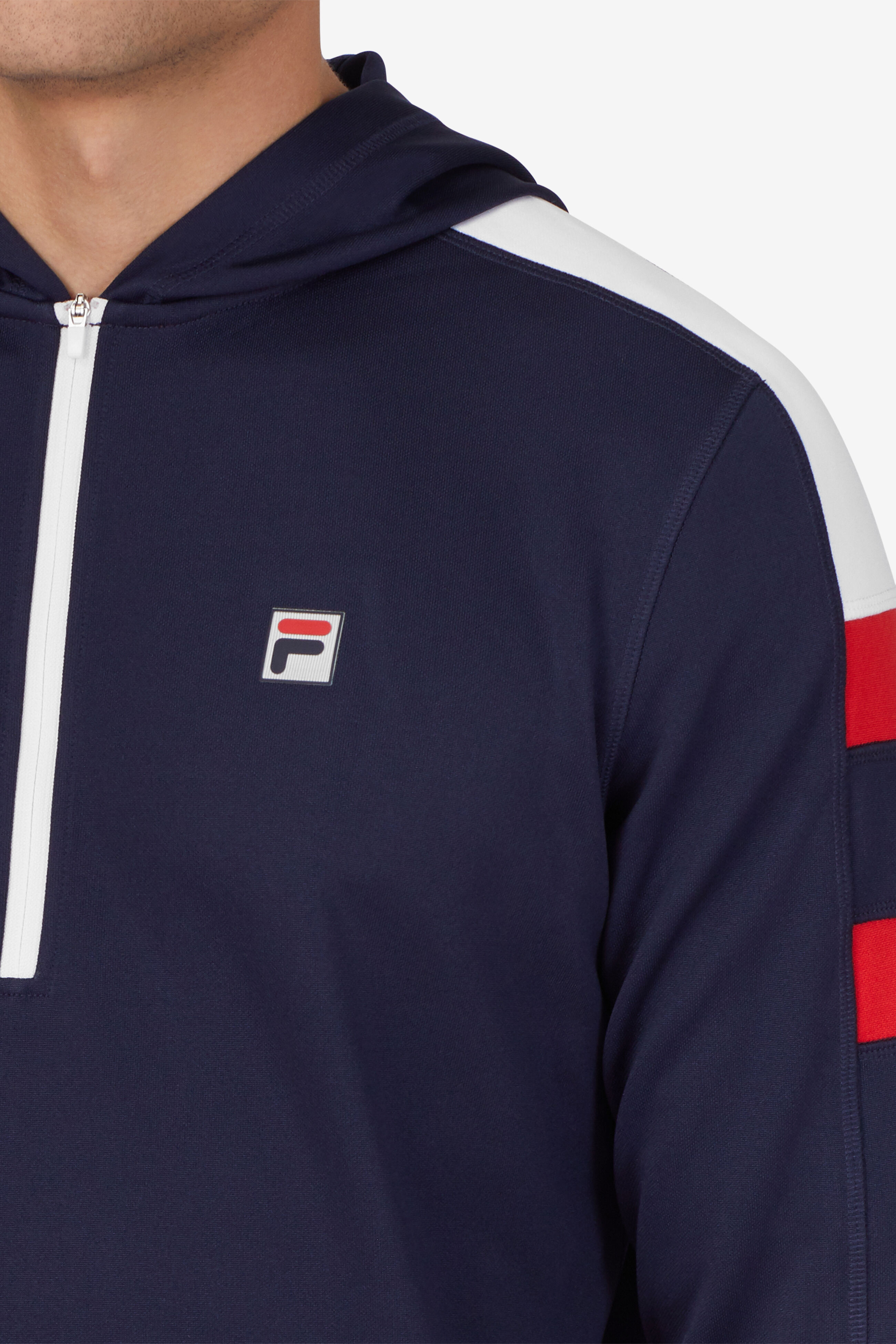 Heritage 1/4 Zip Pullover Hoodie | Fila