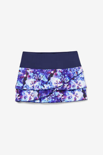 PICKLEBALL TIERED PRINTED SKORT