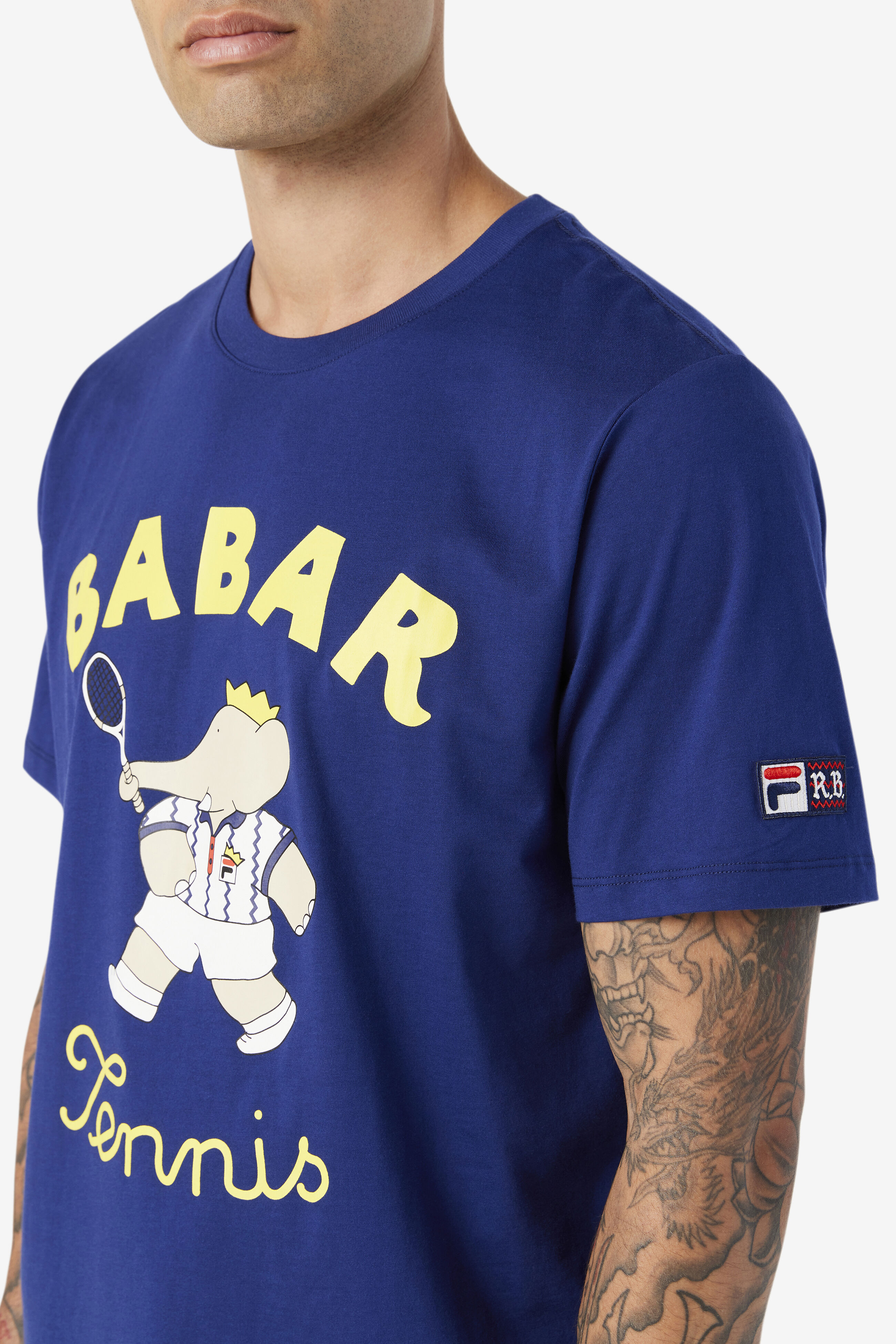The Fila X Rb Babar Tennis Jaet Tee Shirt Fila