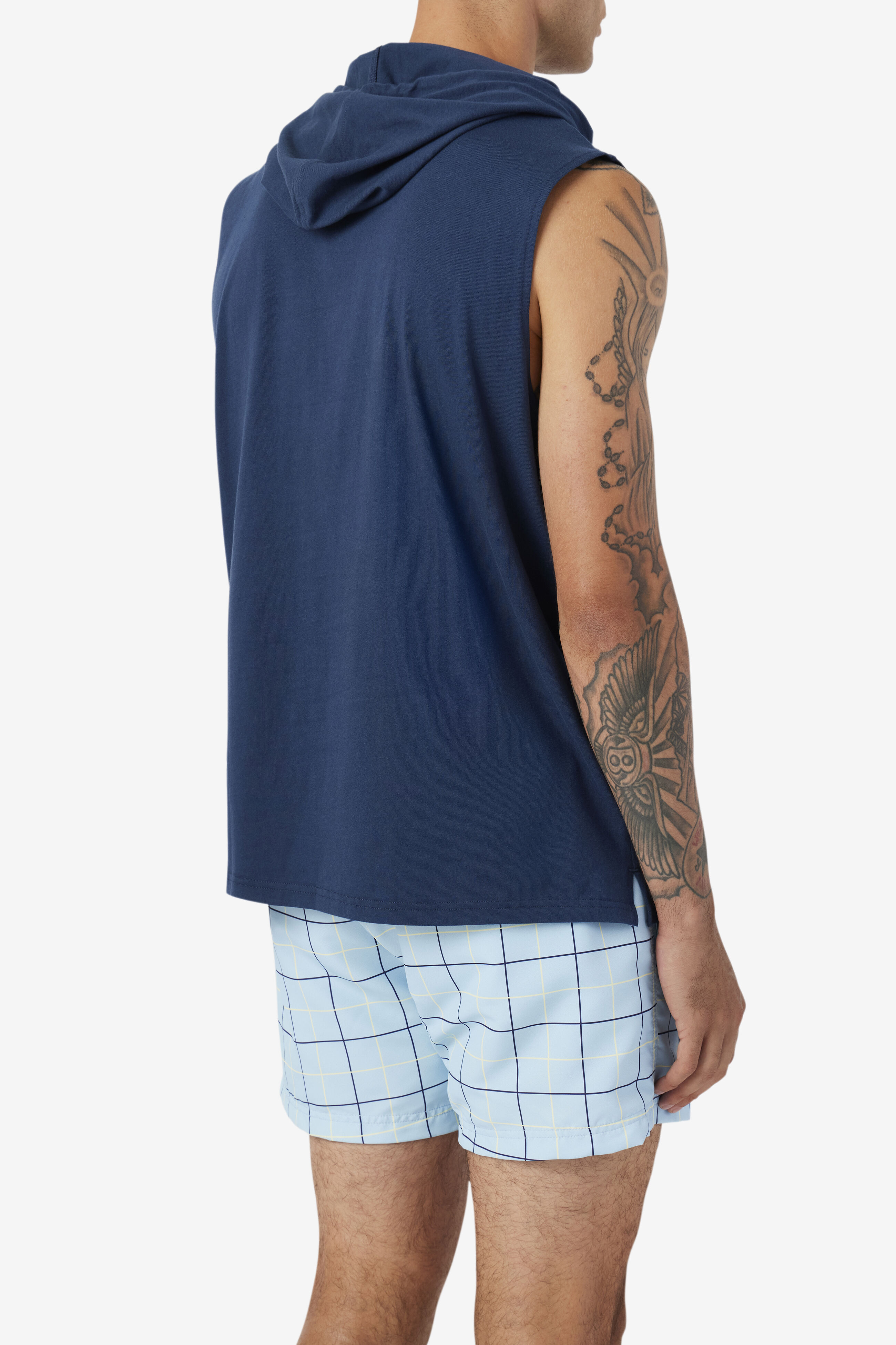 Fila sleeveless hoodie sale