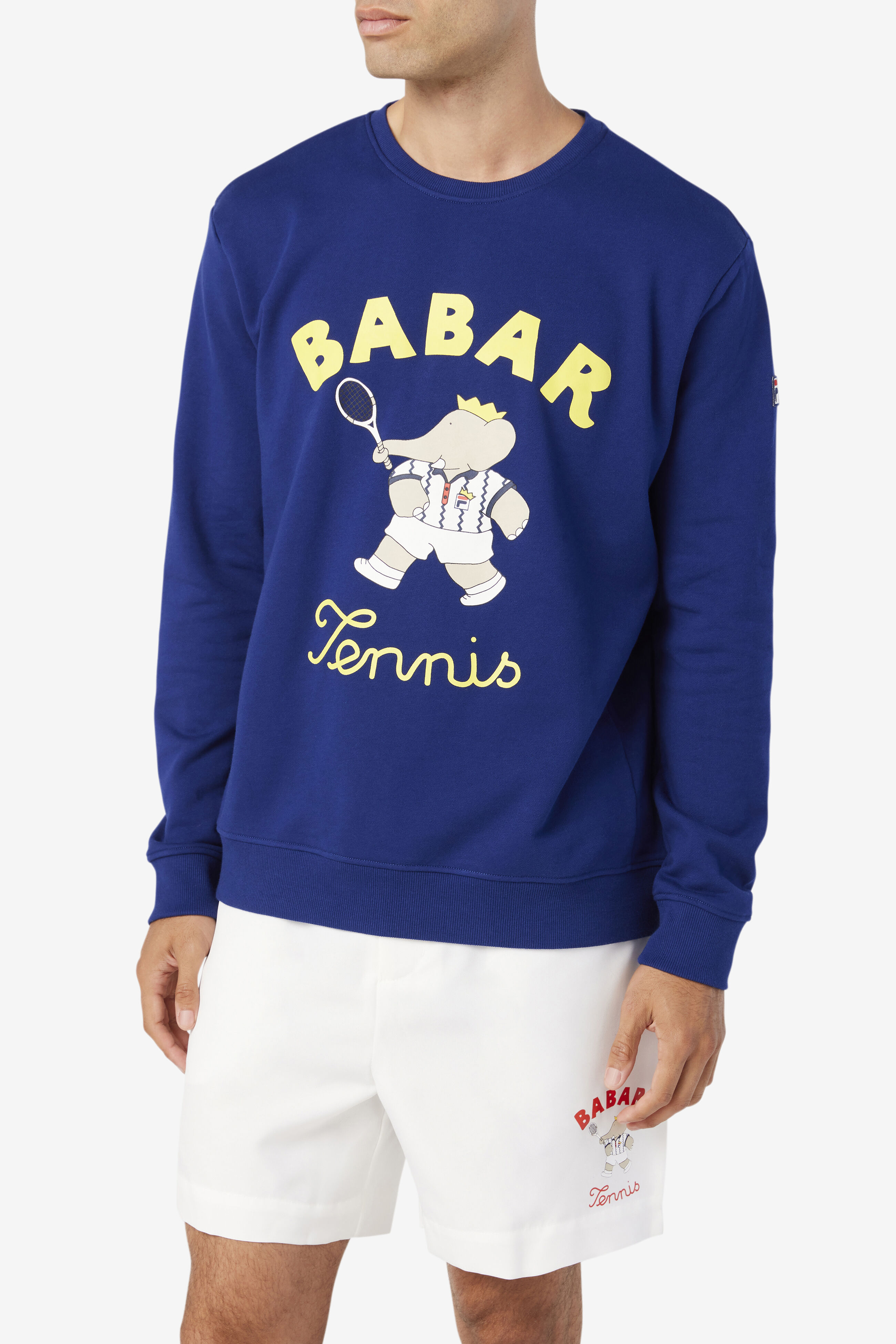 The Fila X Rb Babar Tennis Crewneck Sweatshirt | Fila