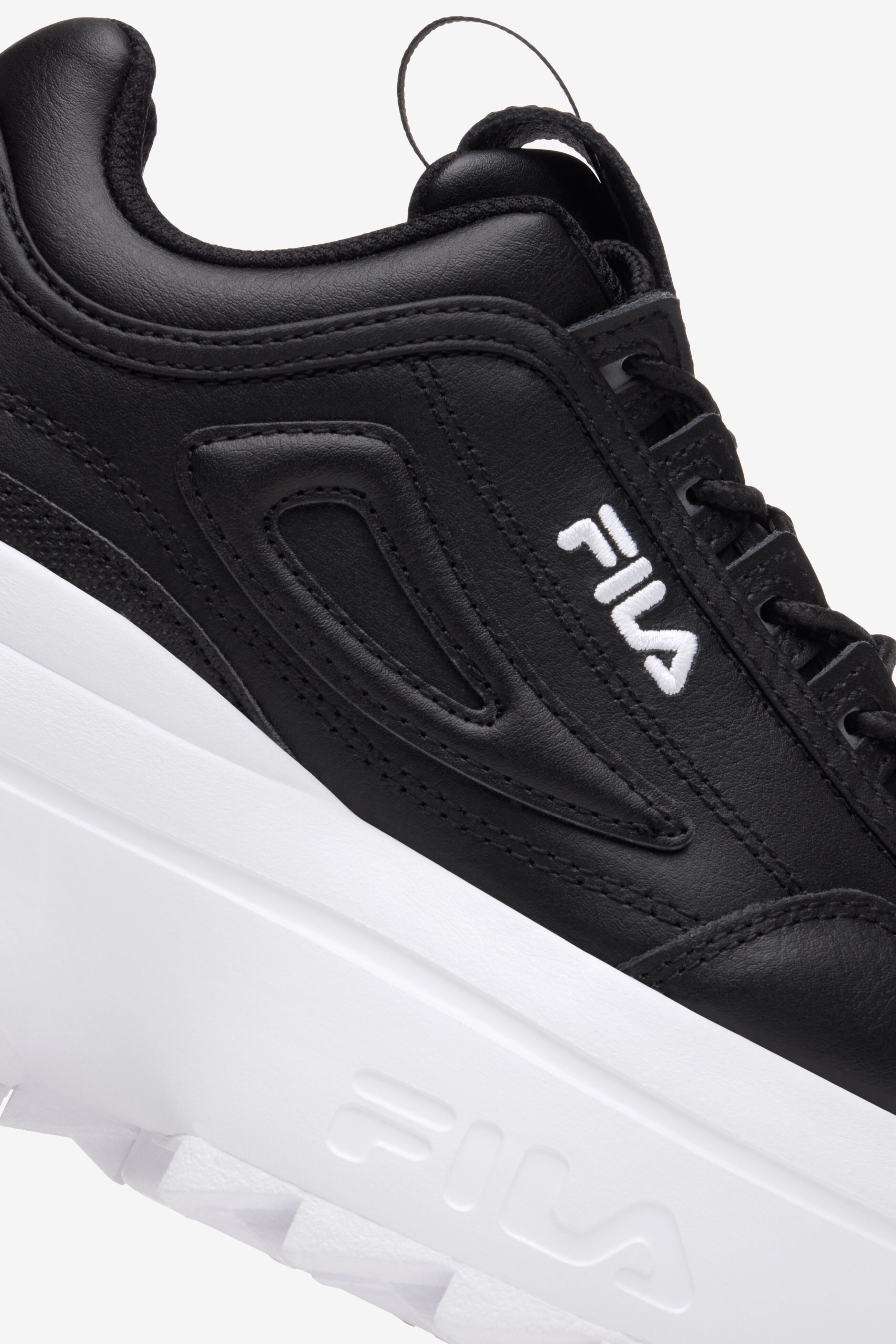 Fila Disruptor II Wedge 5CM01842 013 Womens Black Lifestyle Sneakers Shoes 6.5