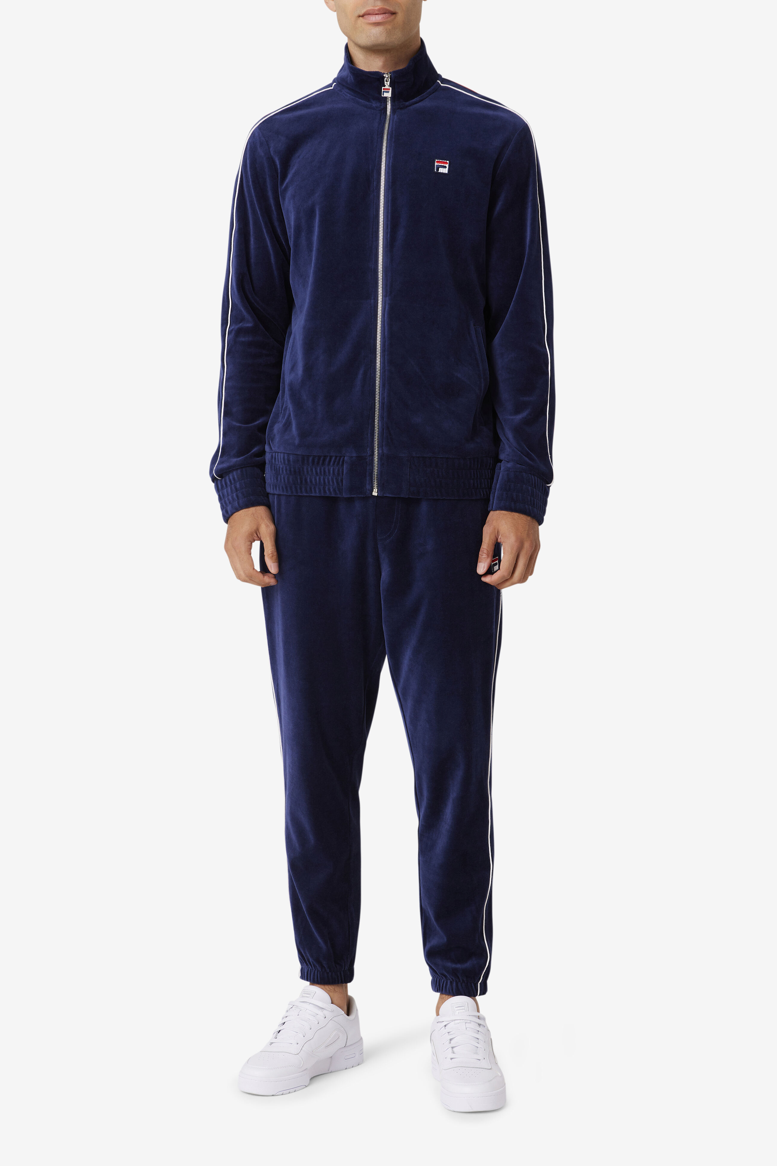 Fila men's velour jacket hot sale