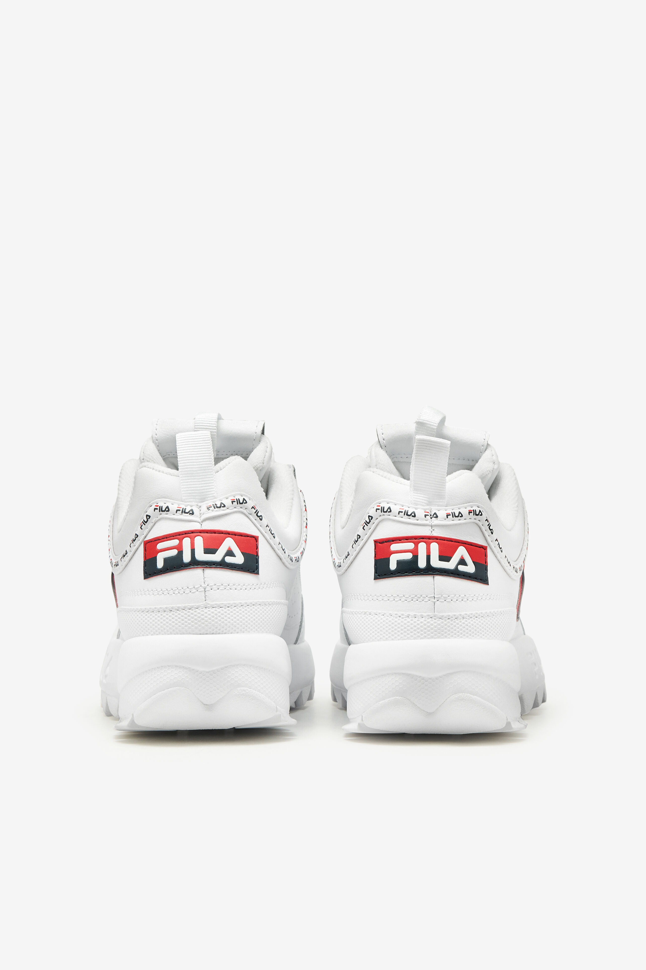Women's fila disruptor ii 2 premium on sale repeat white navy red