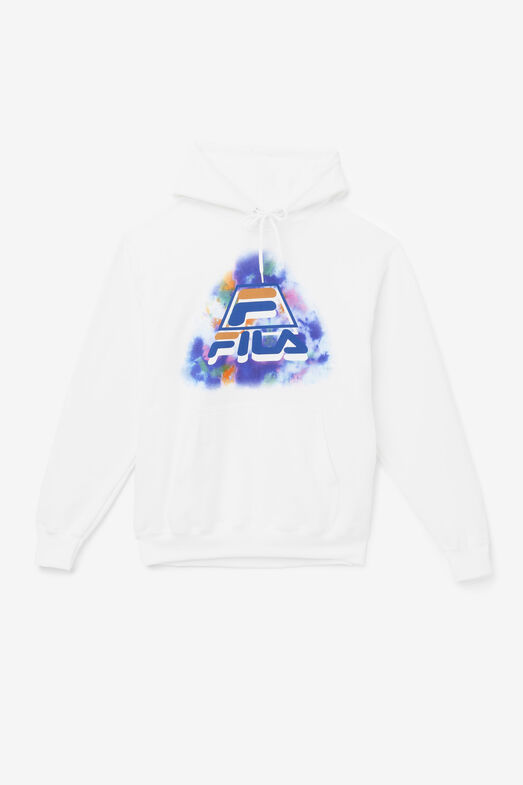 DRACEN TIE DYE HOODIE/WHITE/Triple Extra Large