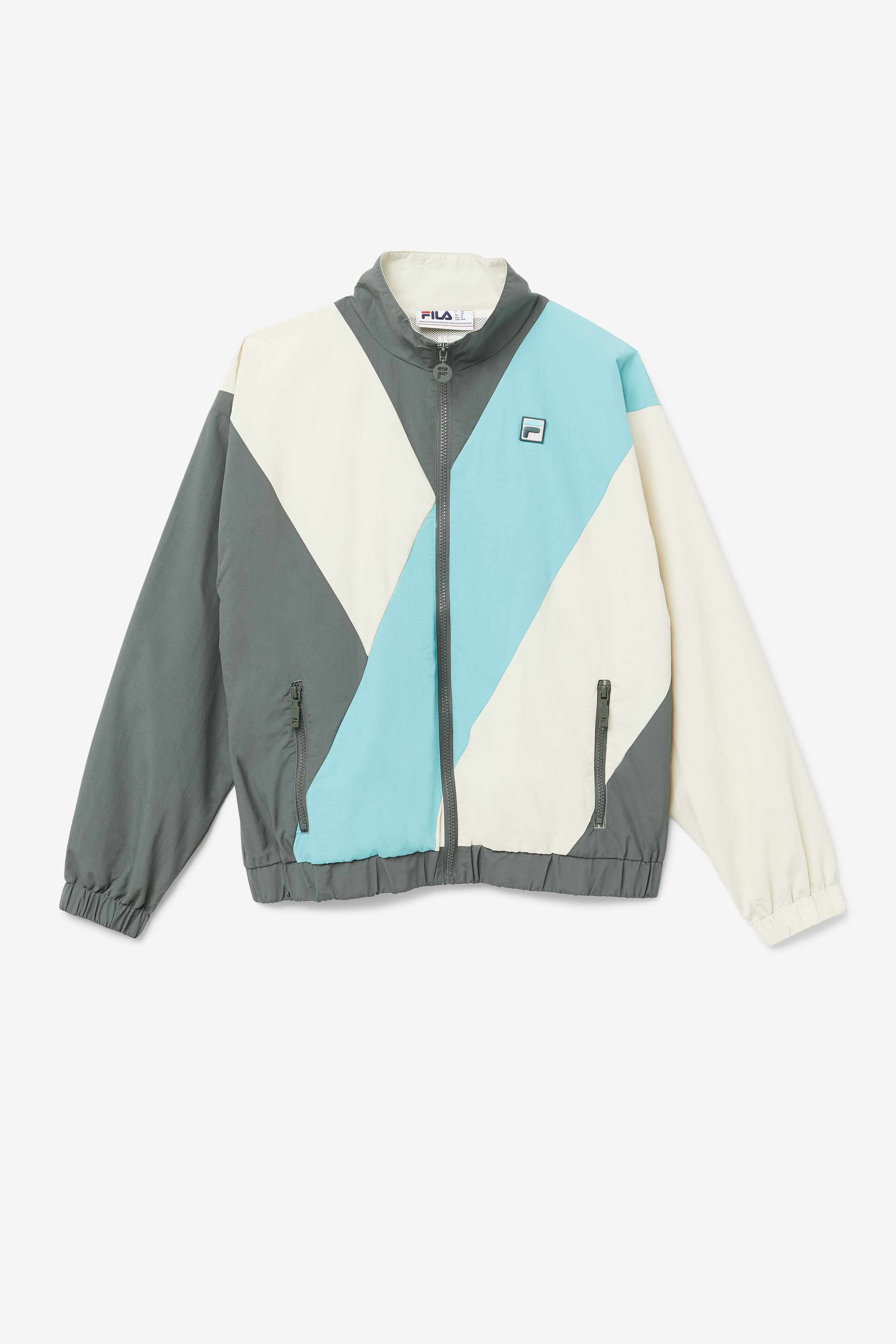 White hotsell fila windbreaker