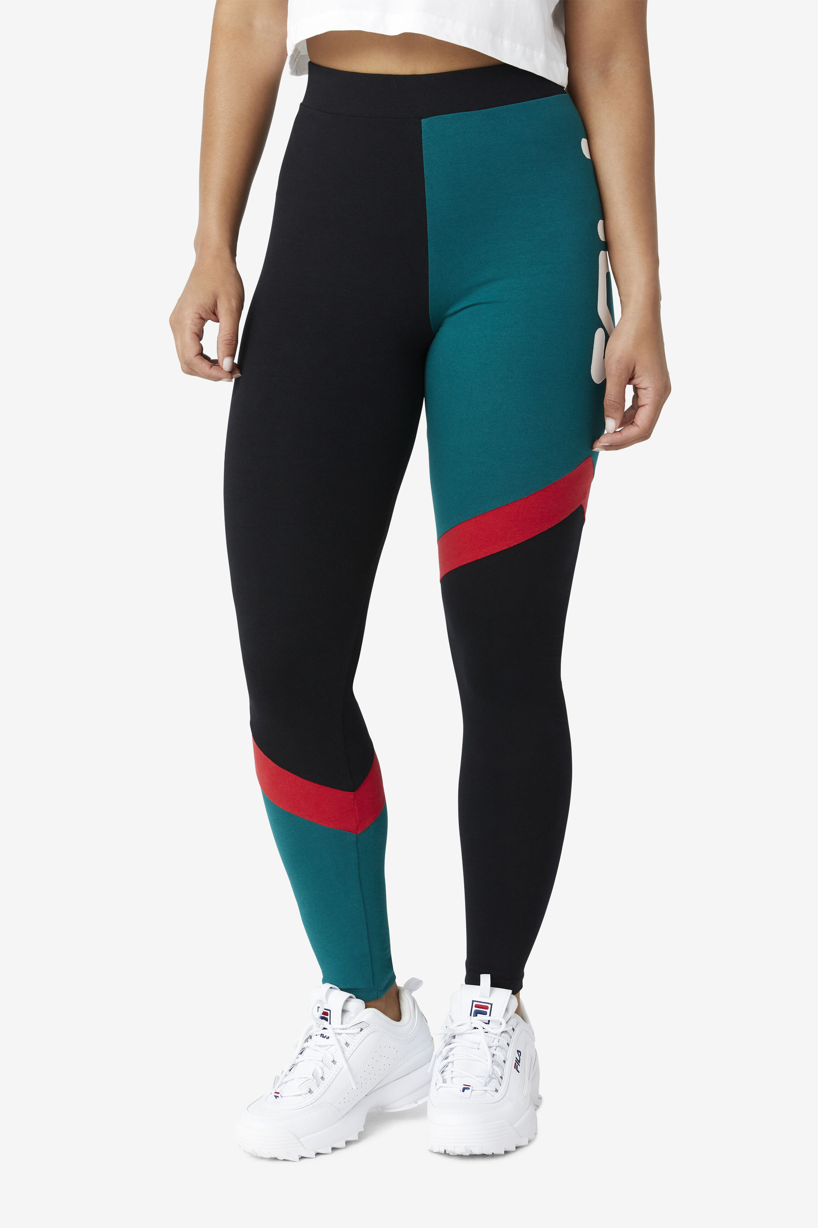 Fila colour block leggings outlet