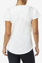 UPLIFT TEXTURE S/S TOP/WHITE/Extra large